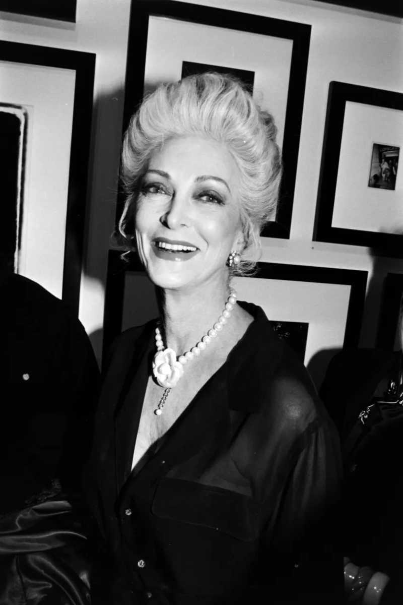 The iconic Carmen Dell'Orefice, widely known as the world's oldest working model. 
