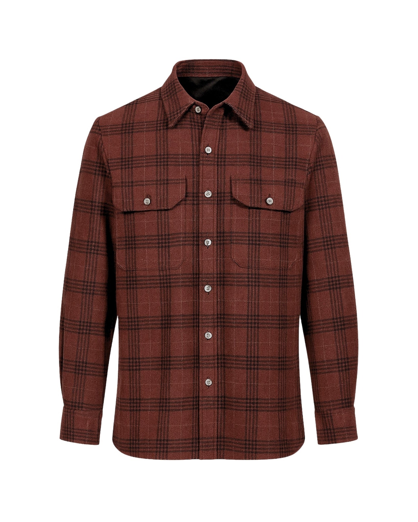 Tramonto Sunset Shirt Jacket — Lightweight Elegance with Luxe Pearl Accents