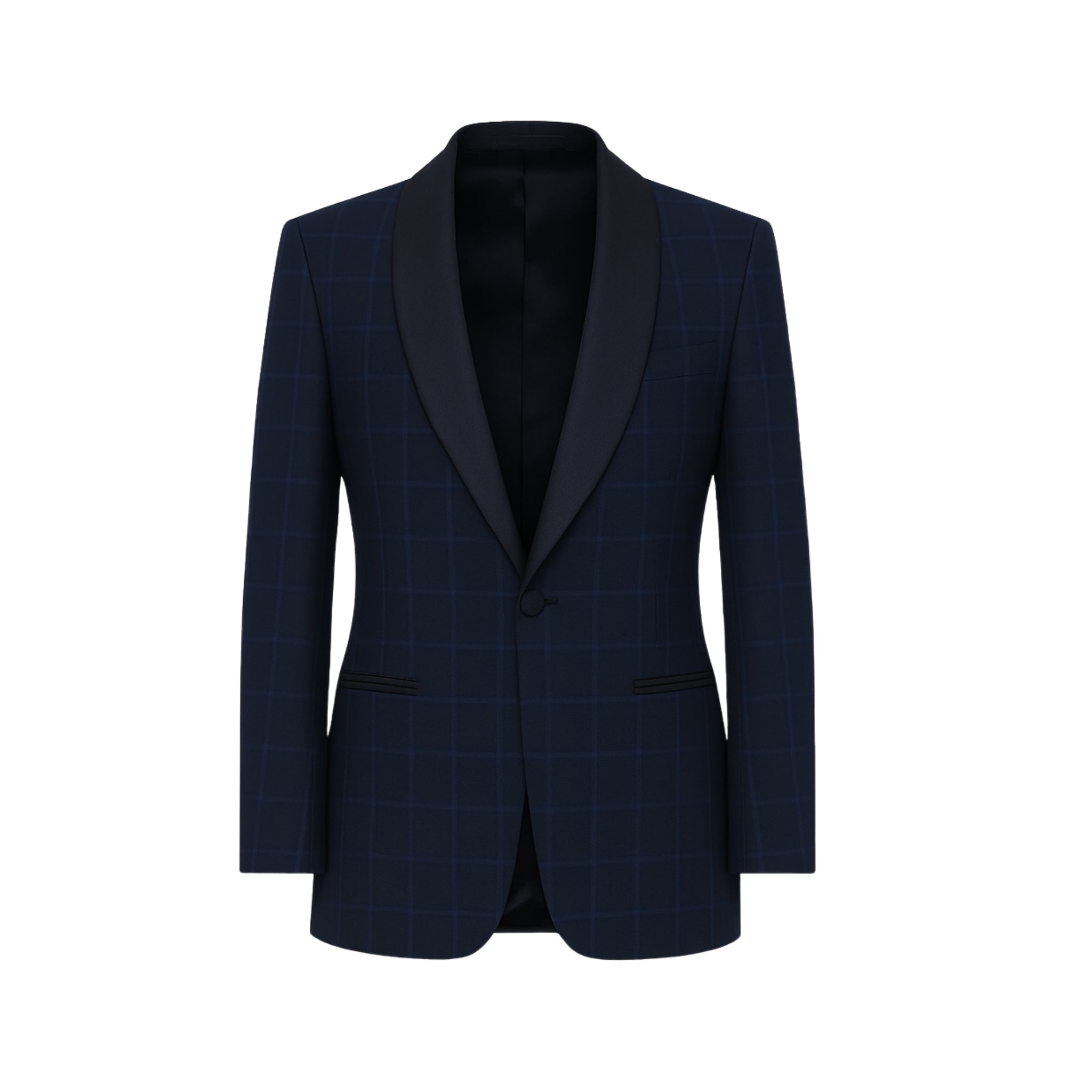 The Crepuscolo Navy Evening Blazer