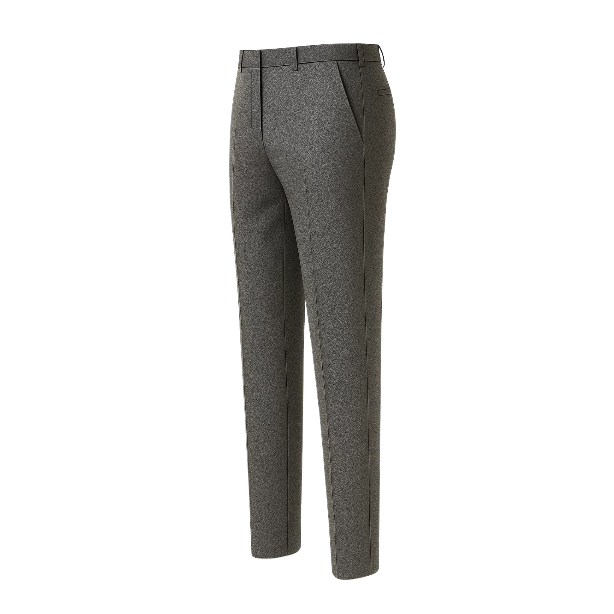 Men's Charcoal Gray Dress Pants Trousers