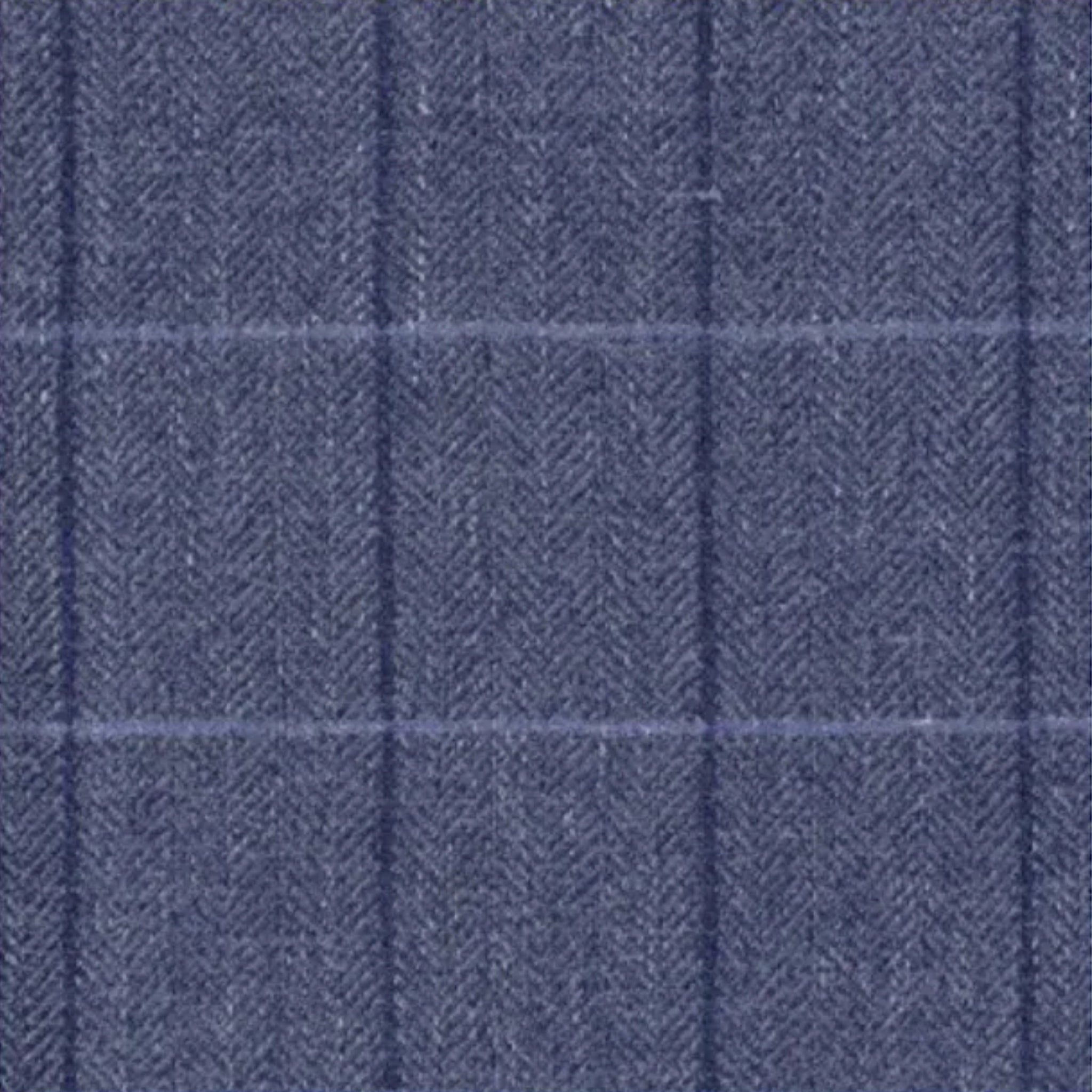 The Cielo Blue Herringbone Overcoat | Raglan Sleeve Construction | Storm Shield