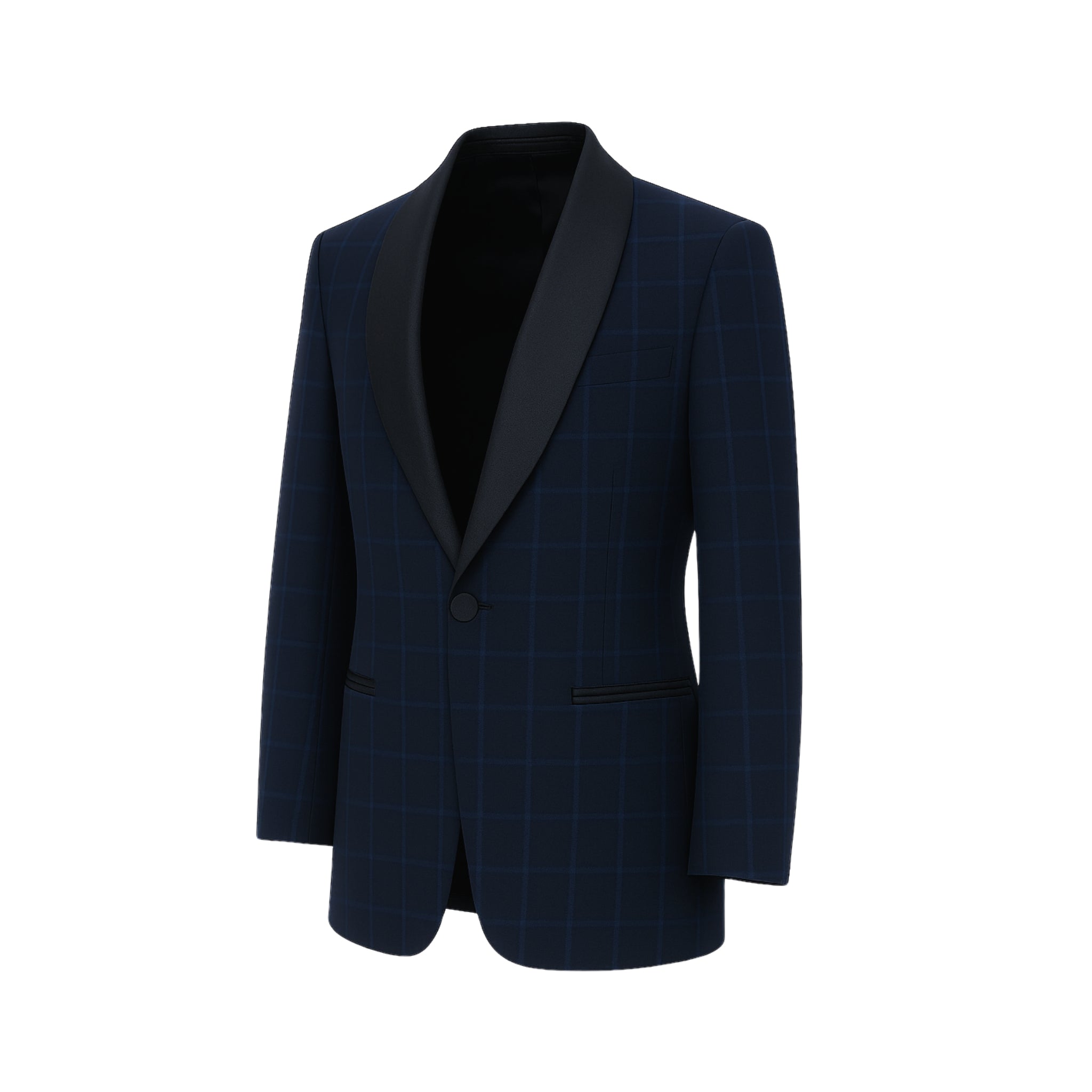 The Crepuscolo Navy Evening Blazer