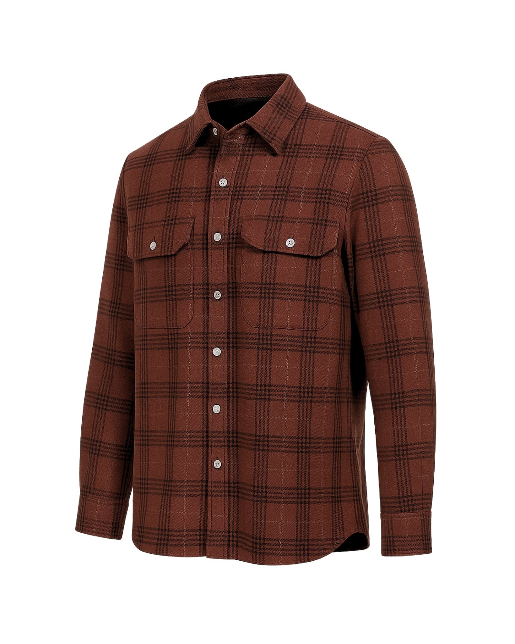 Tramonto Sunset Shirt Jacket — Lightweight Elegance with Luxe Pearl Accents