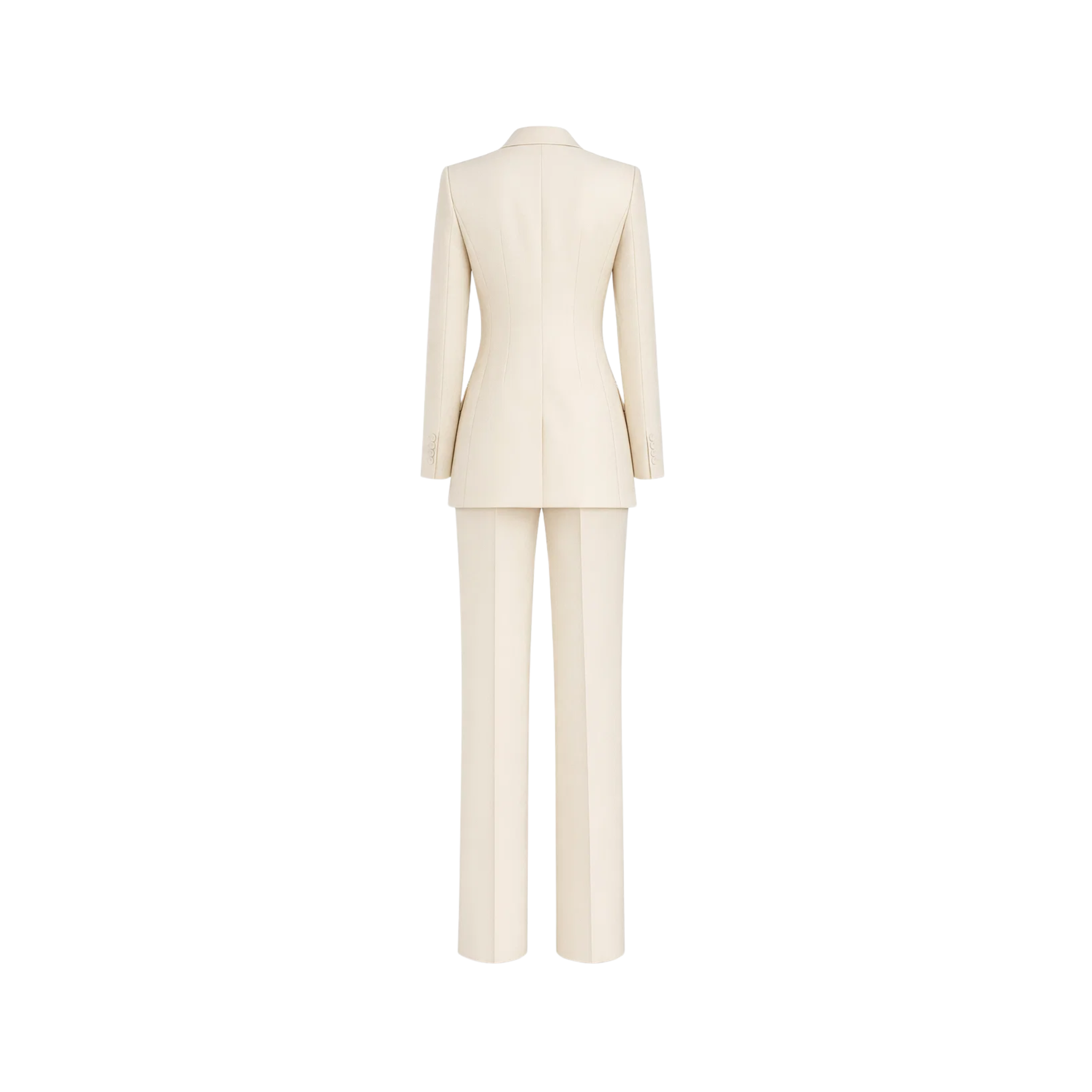 Ivory Loro Piana Women's City Hall Wedding Suit