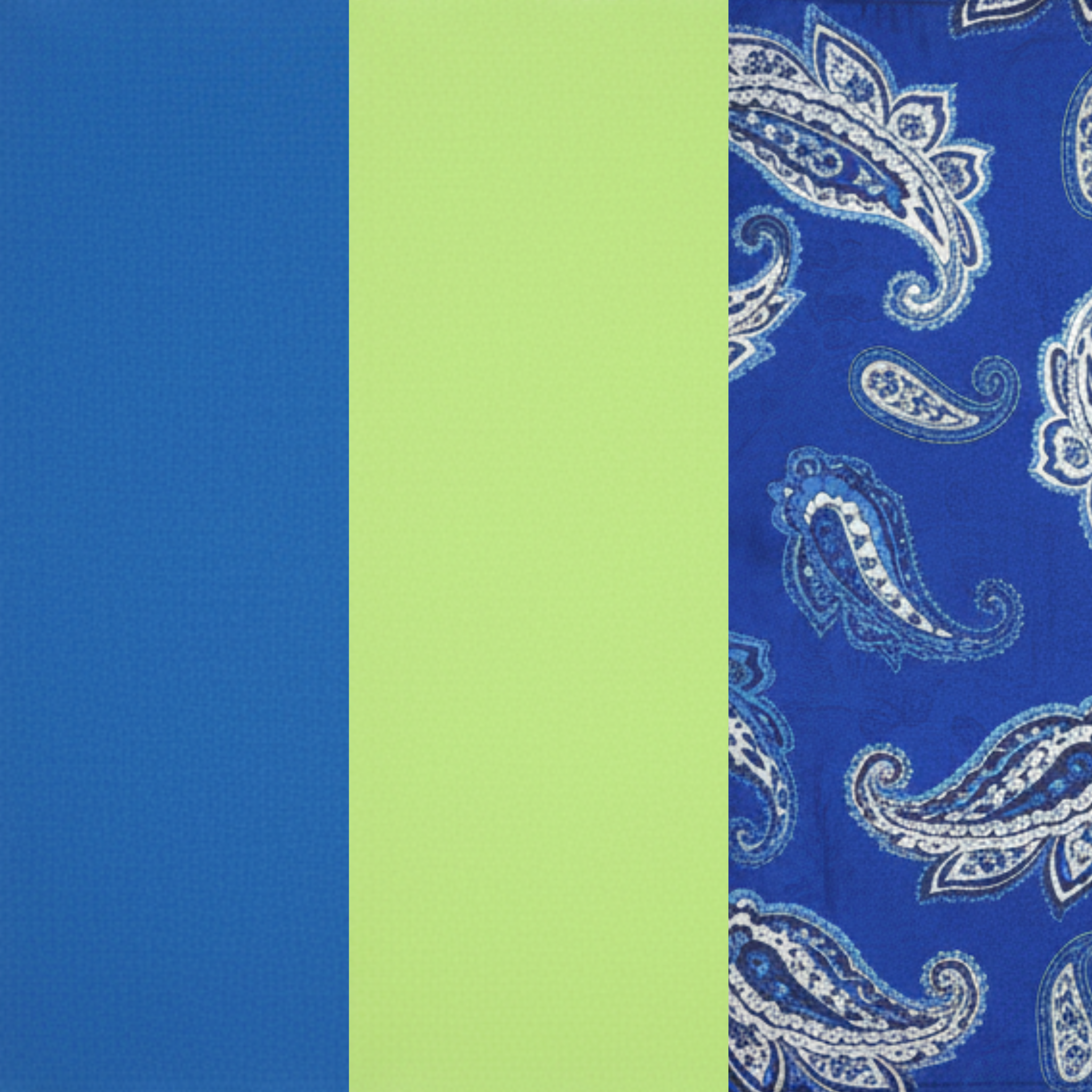 Two-Tone Wool Color Block Blazer