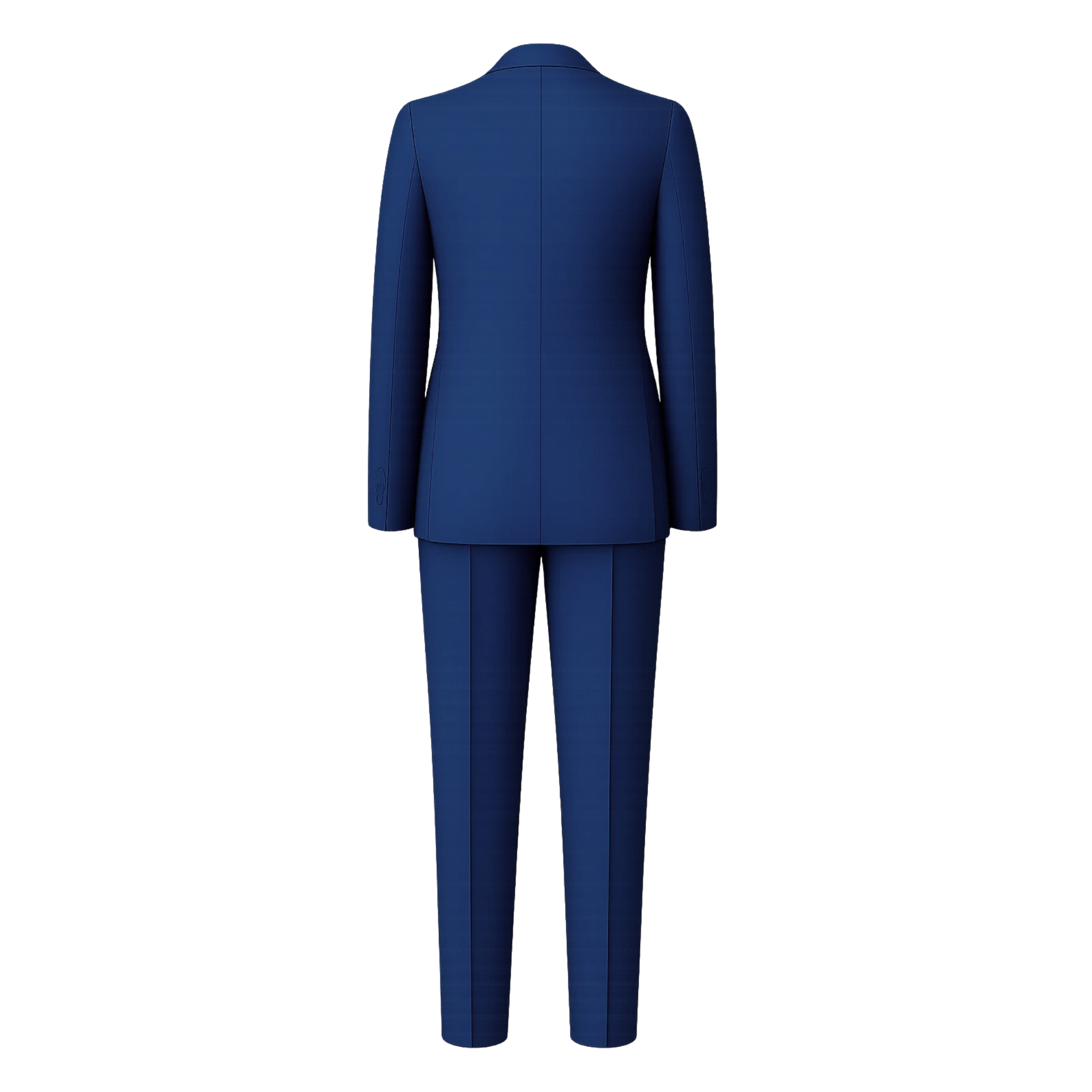 Men's Royal Blue Power Suit Set