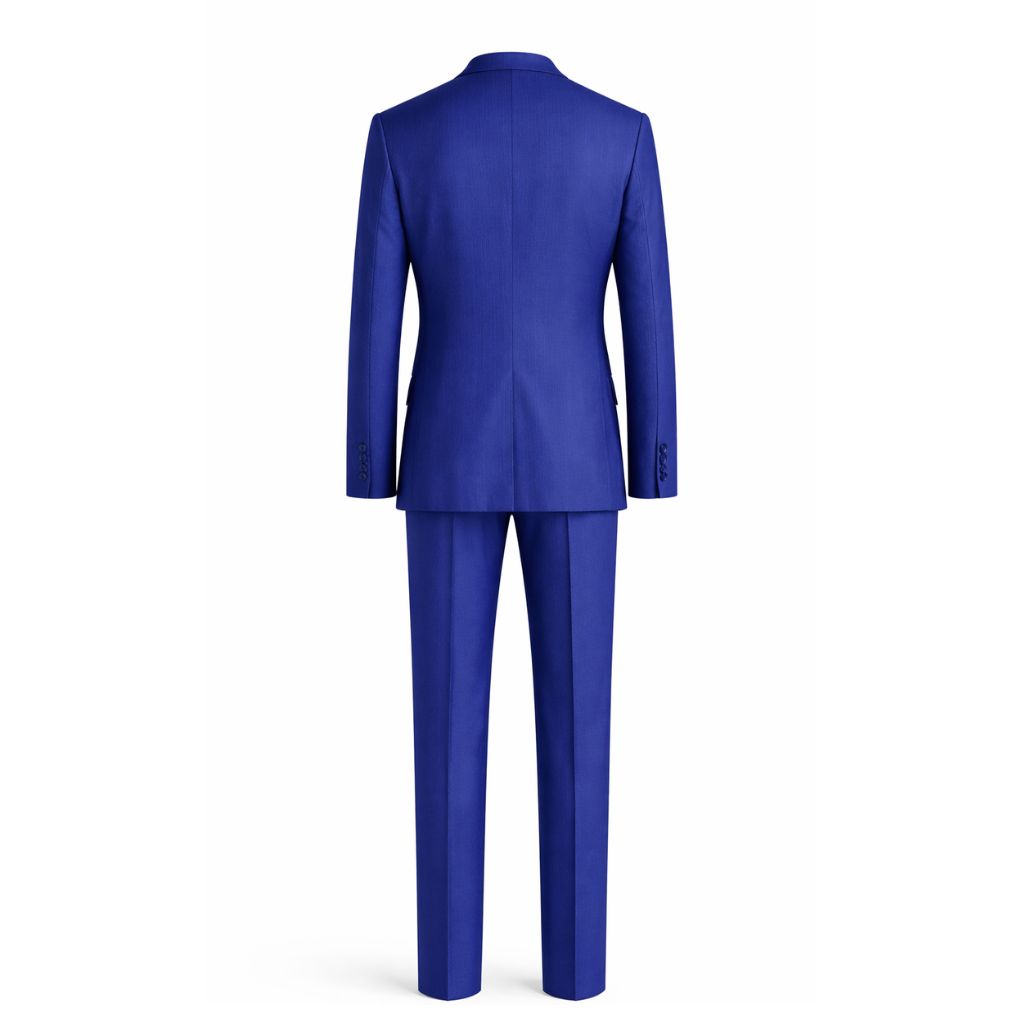 Royal Blue Men's Two-Piece Classic Cut Suit