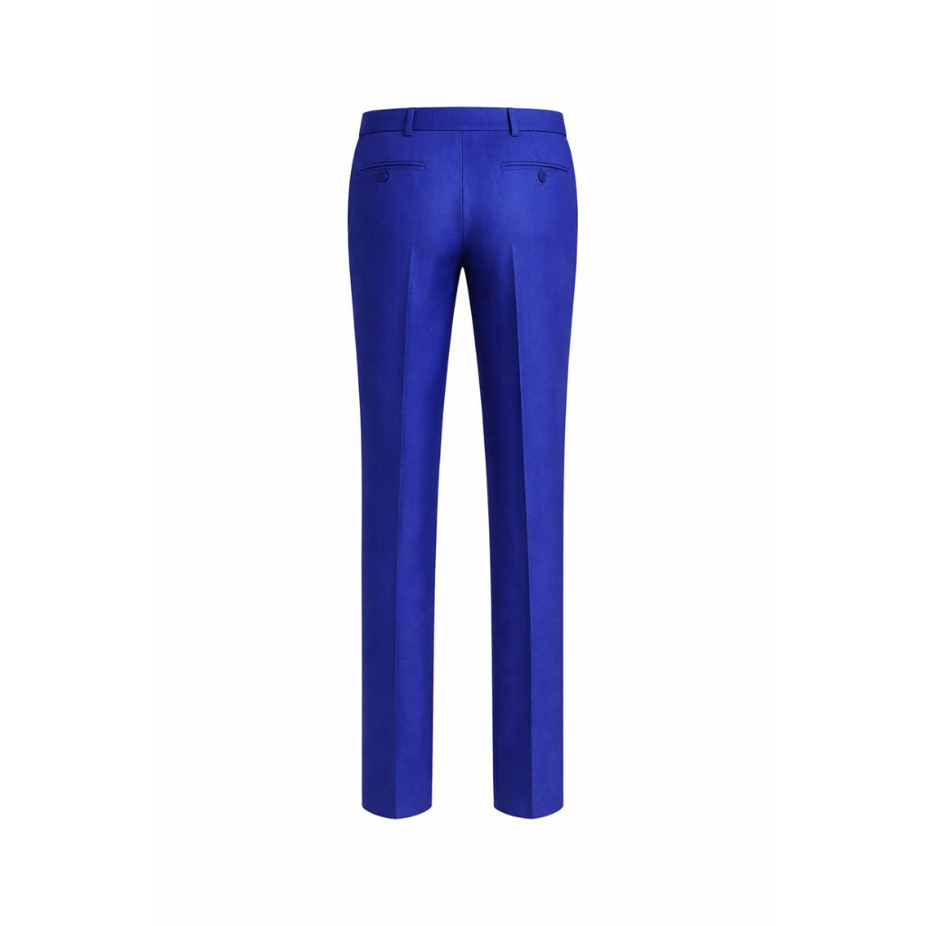 Royal Blue Men's Classic cut Trousers