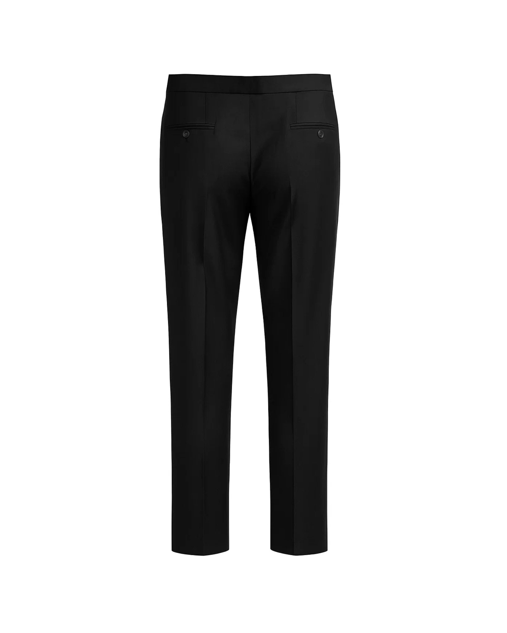 Tailory Dark Charcoal Gray Dress Pants – Back View