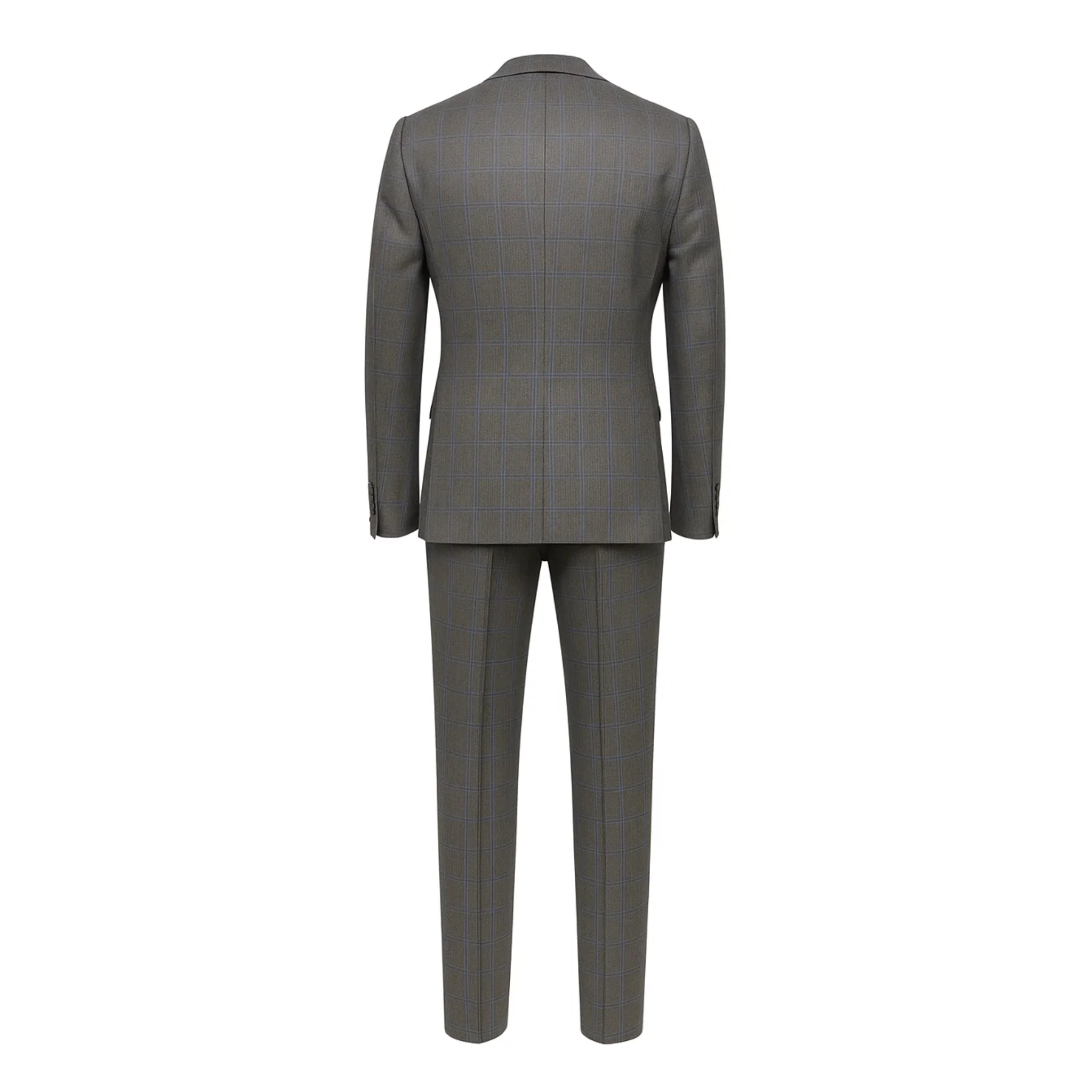 Men's Loro Piana Gray Three-Piece Suit