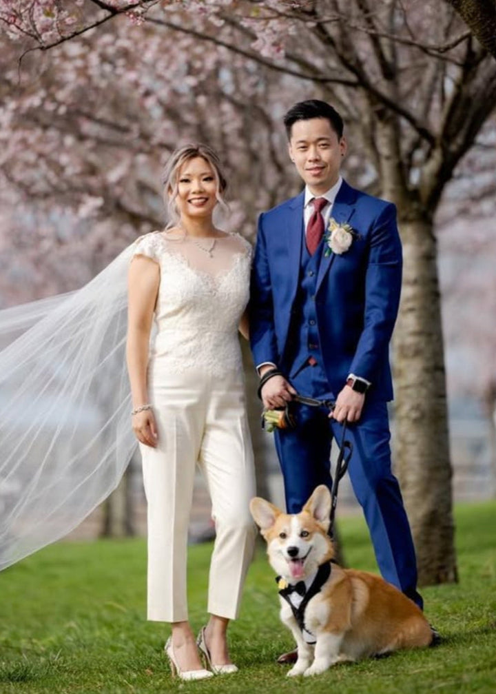 IRENE WANGPSTARAVANICH in a custom Tailory New York garment