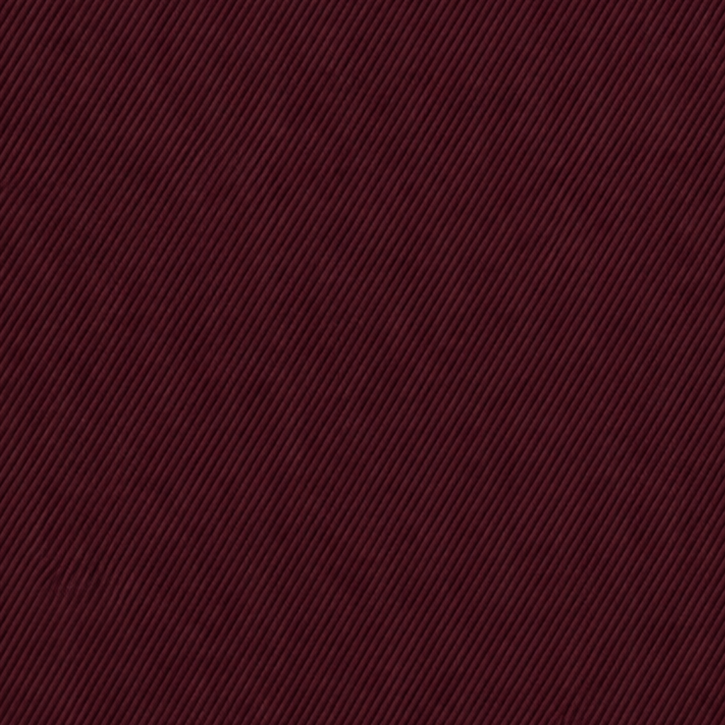 Burgundy Wool Satin-Waistband Tailored Trousers