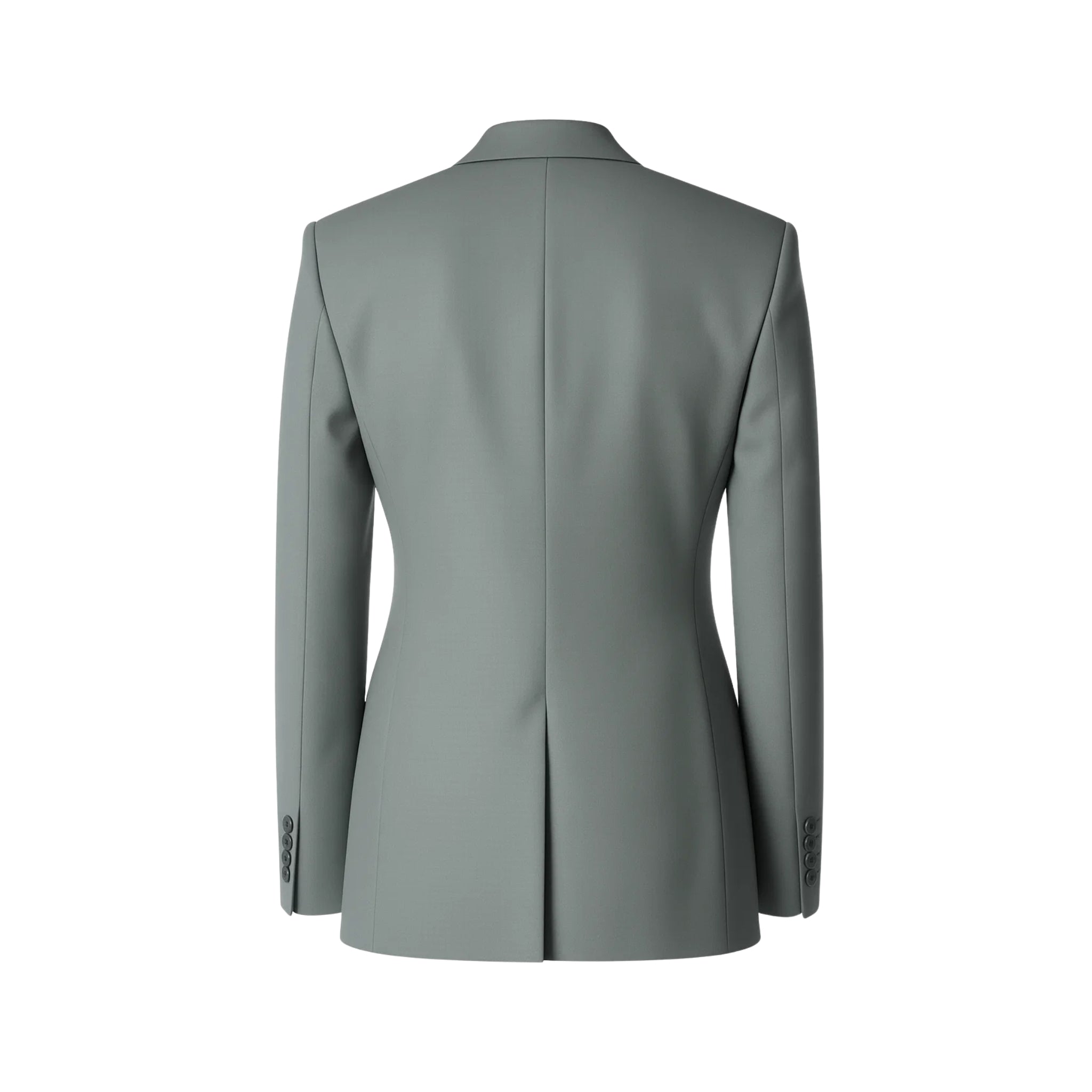 Tailory women’s sage green blazer back view