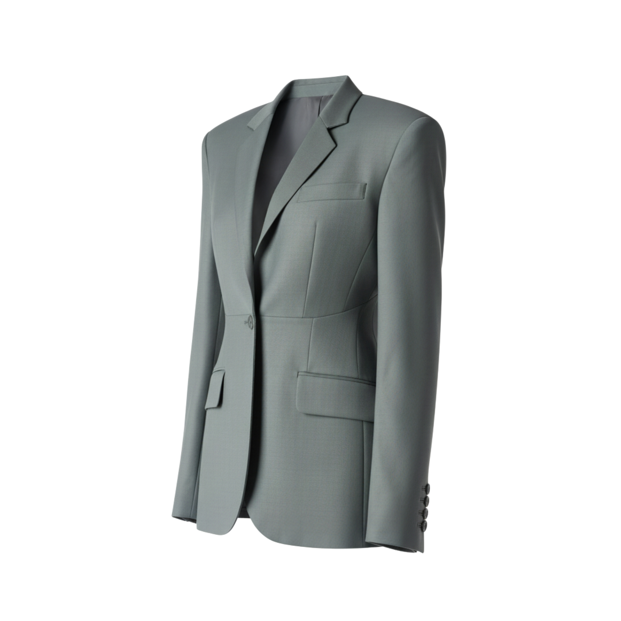 Tailory women’s sage green blazer side view