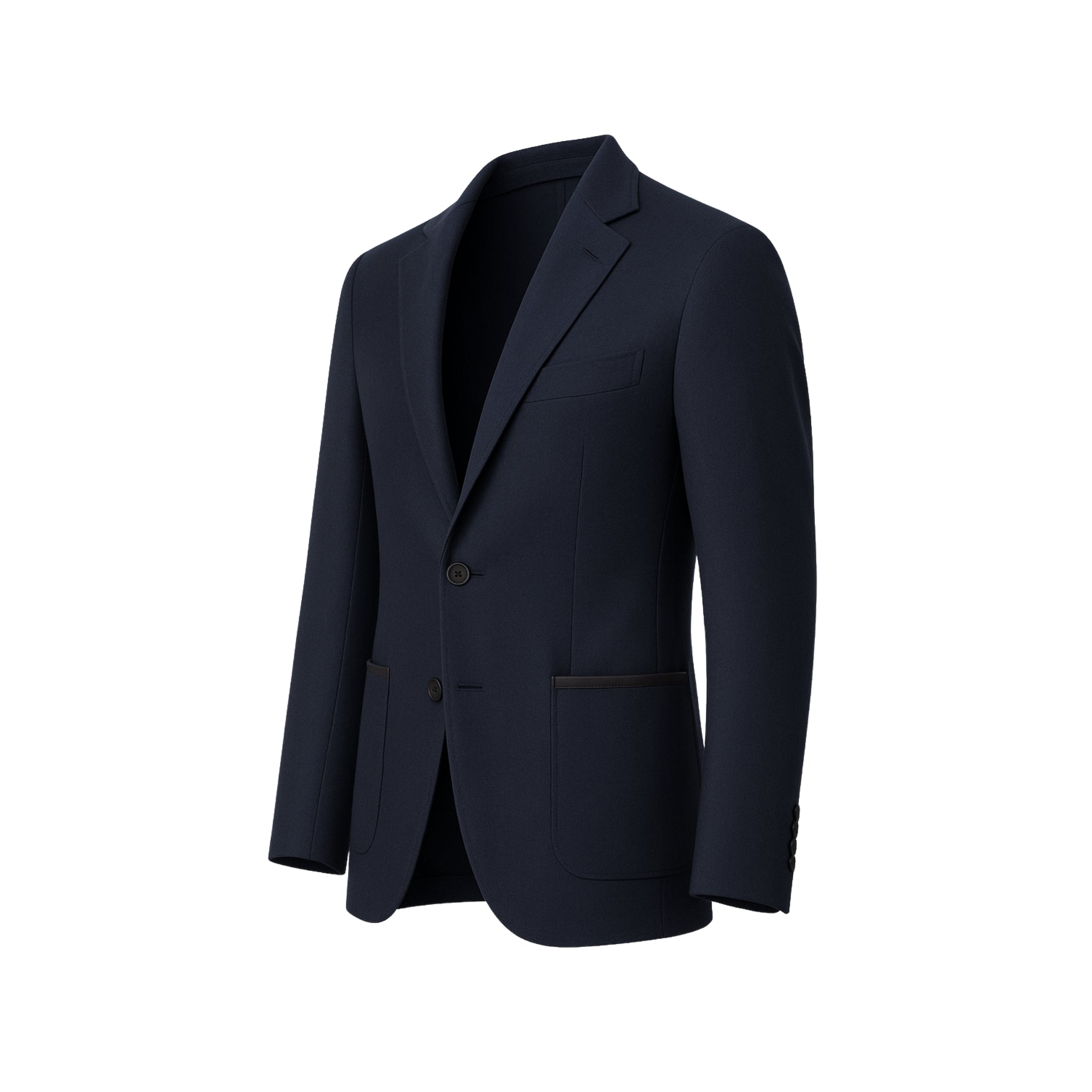 Tailory navy Commodore blazer side view