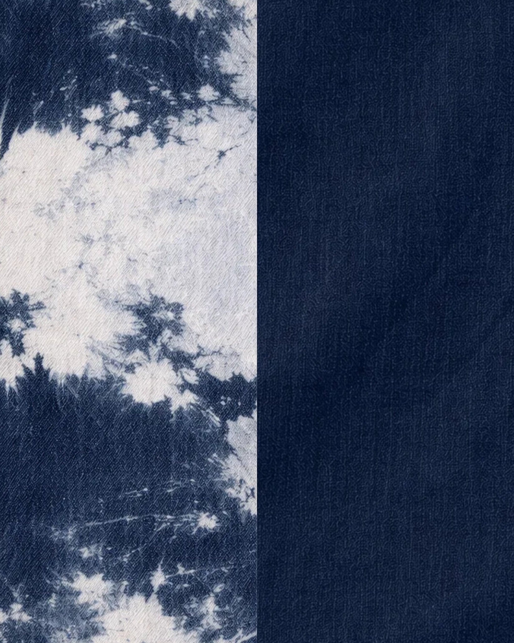 Tailory blue denim dress contrast fabric detail