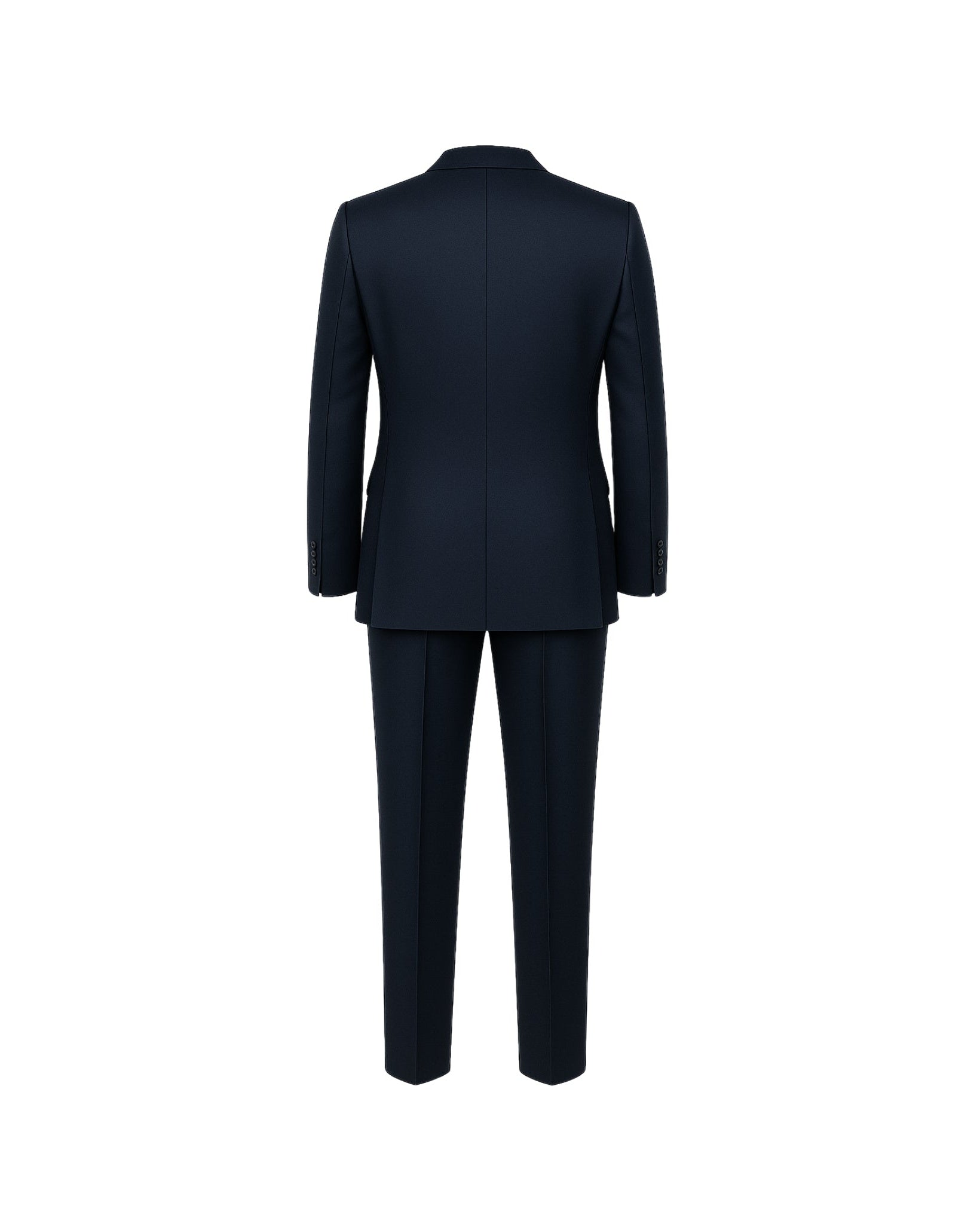 Tailory navy everyday wool suit back view