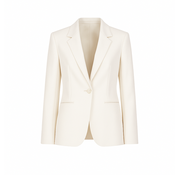 Tailory_Jacket_Ivory_SatinLapel_SingleButton_FrontView