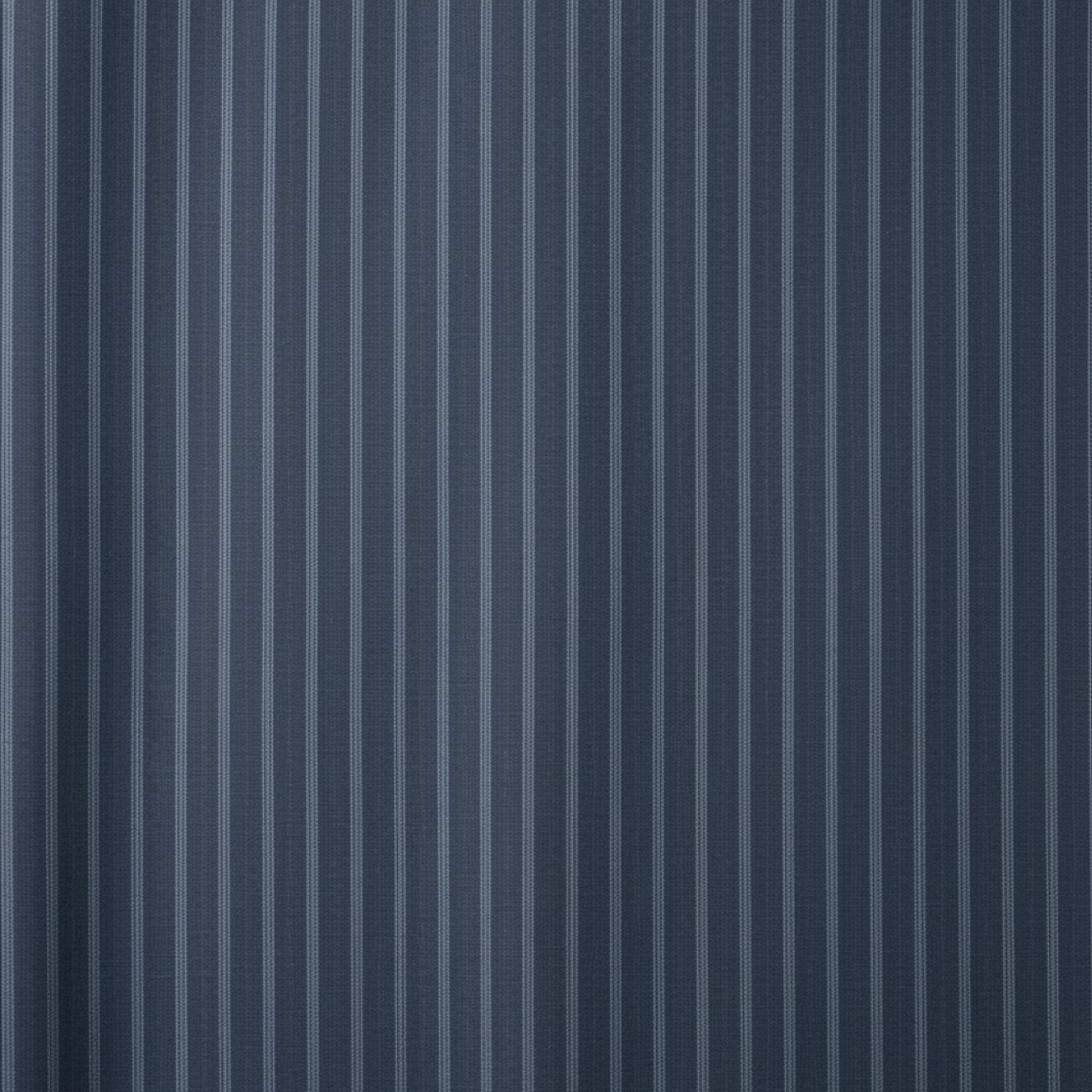 Tailory navy pinstripe shirting fabric swatch