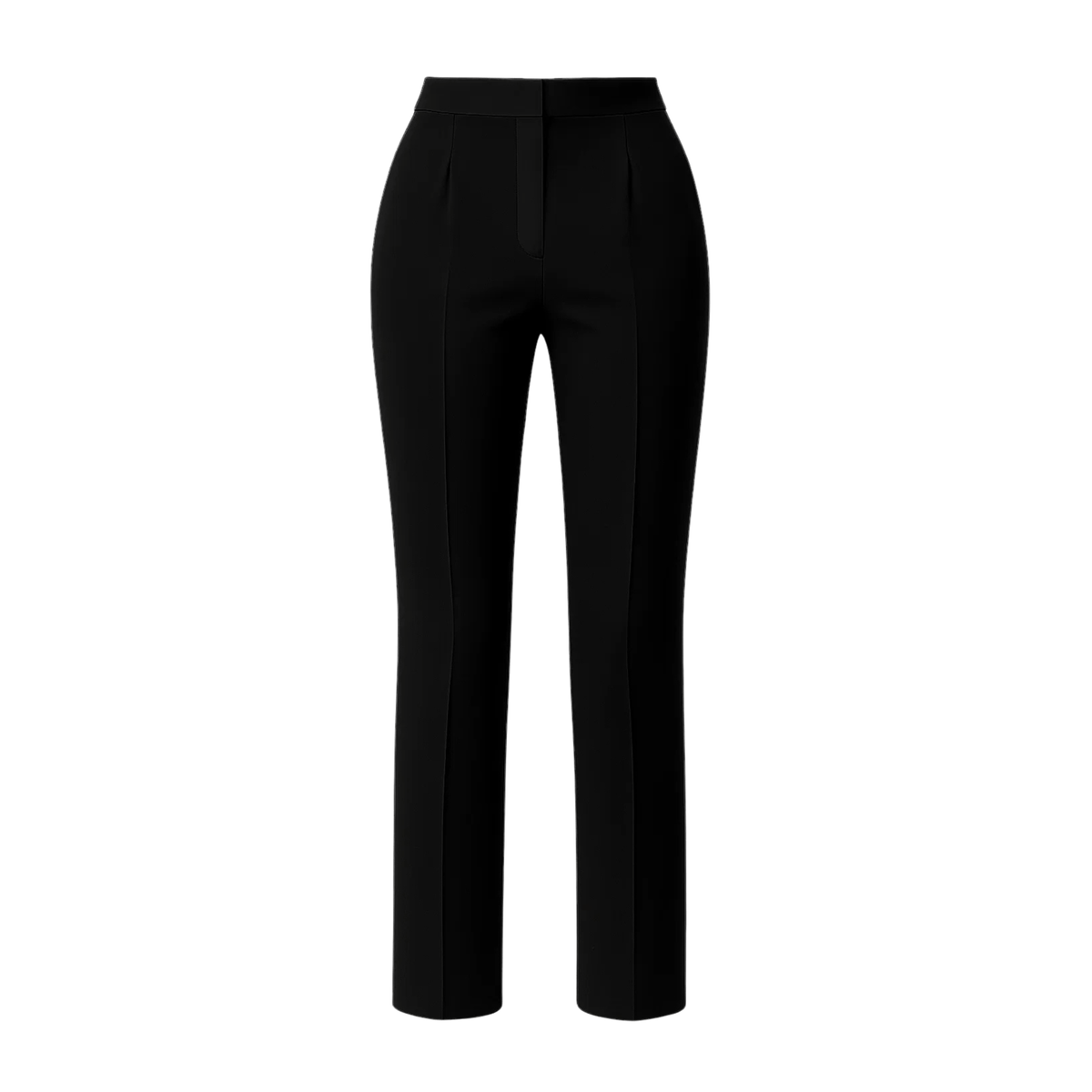 The Tailory New York Hakama Trousers, Black, High Rise, Tailored, Wool-Blend, City Hall Wedding