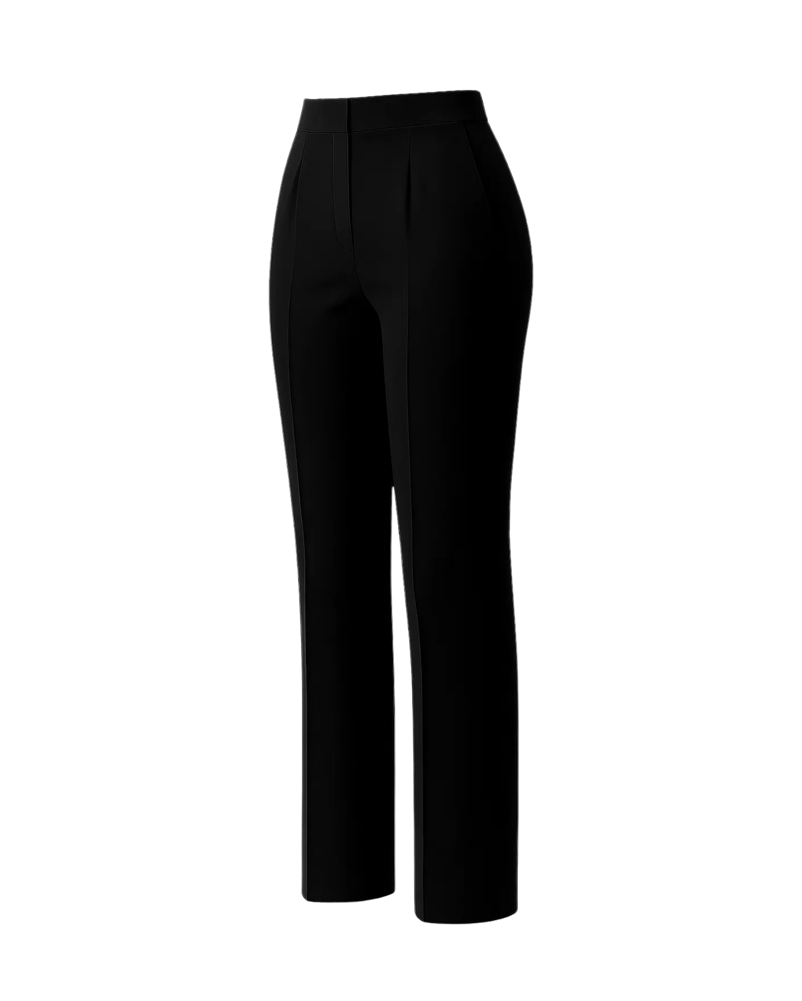 Tailory black high rise tailored dress pants side view