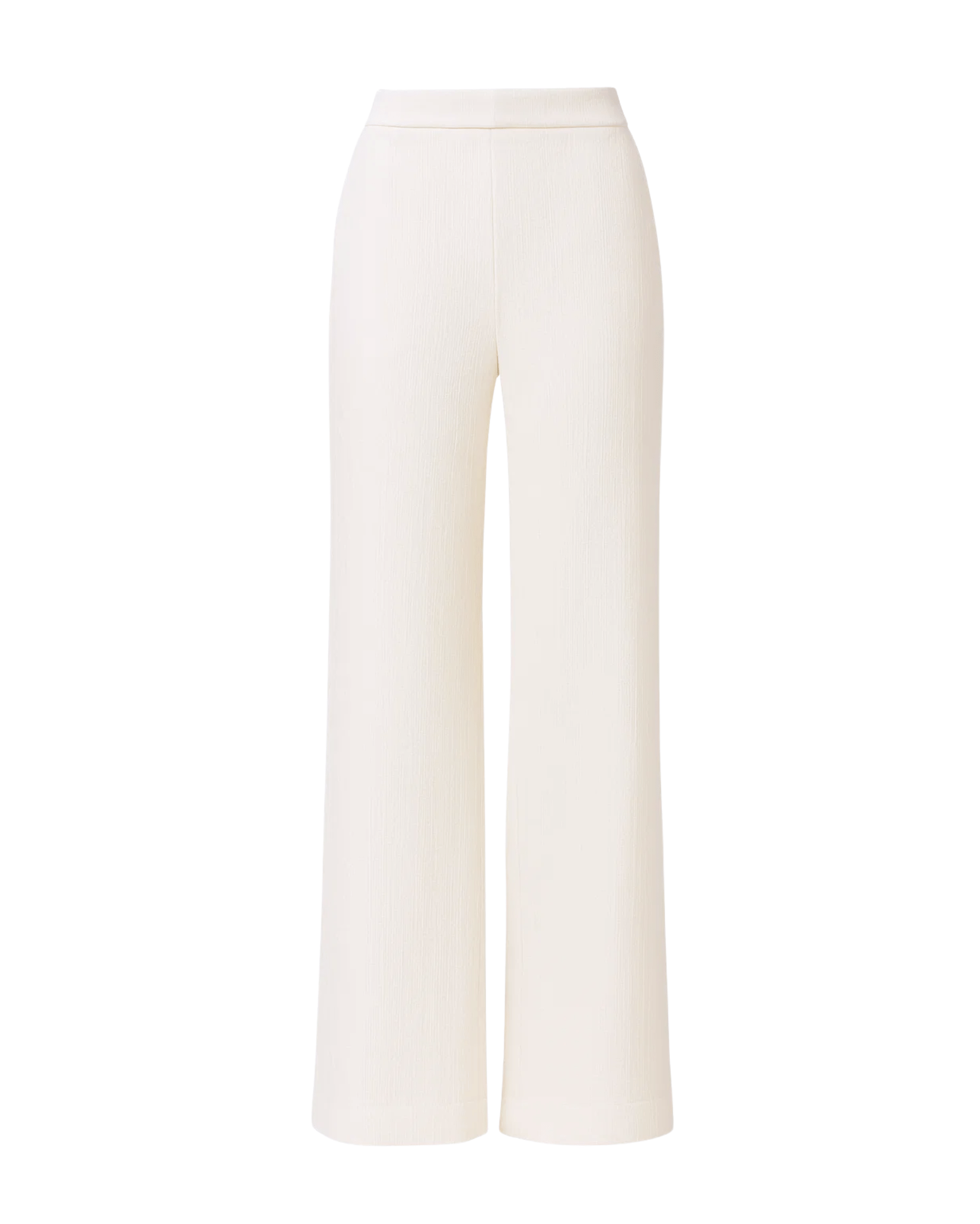 The Tailory New York Women's Ivory Wide Leg Hakama Trousers, Size 28