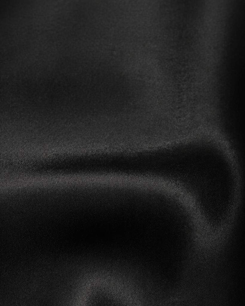 Tailory black wool silk pencil skirt swatch