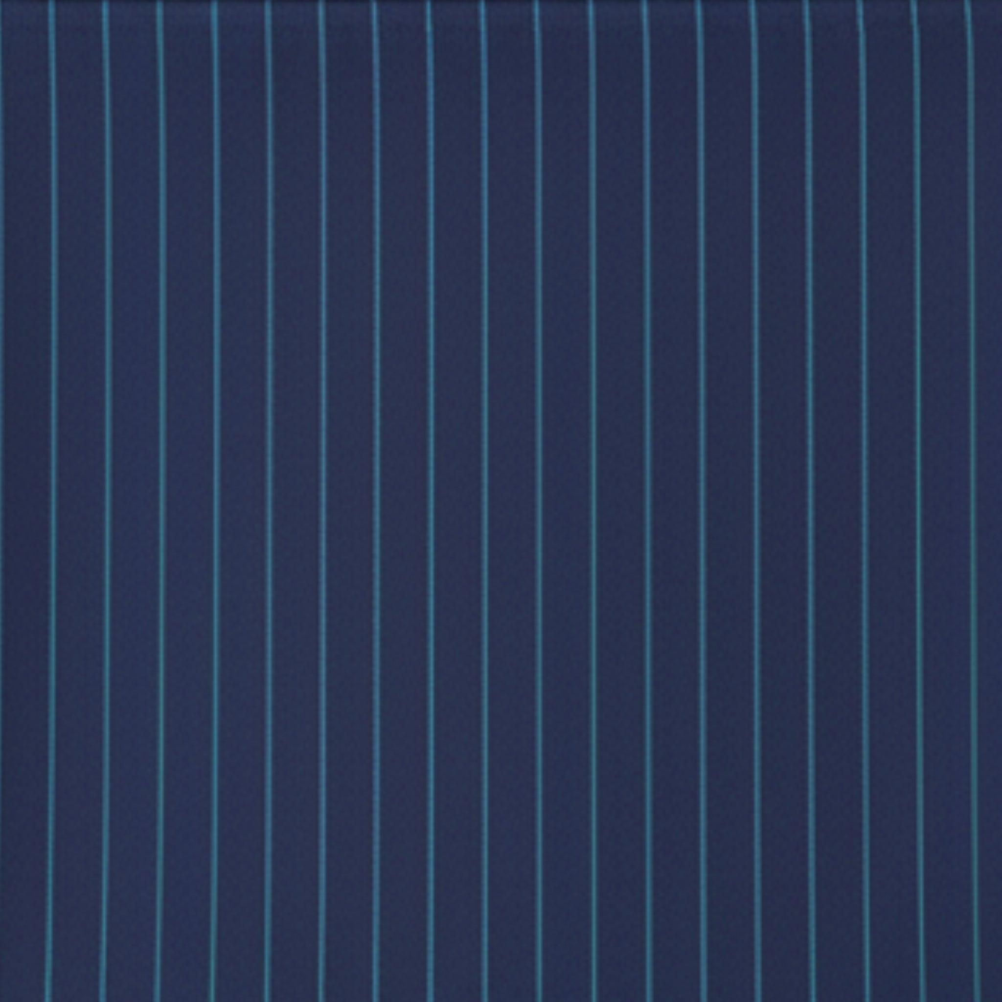 Tailory navy white pinstripe suiting fabric swatch