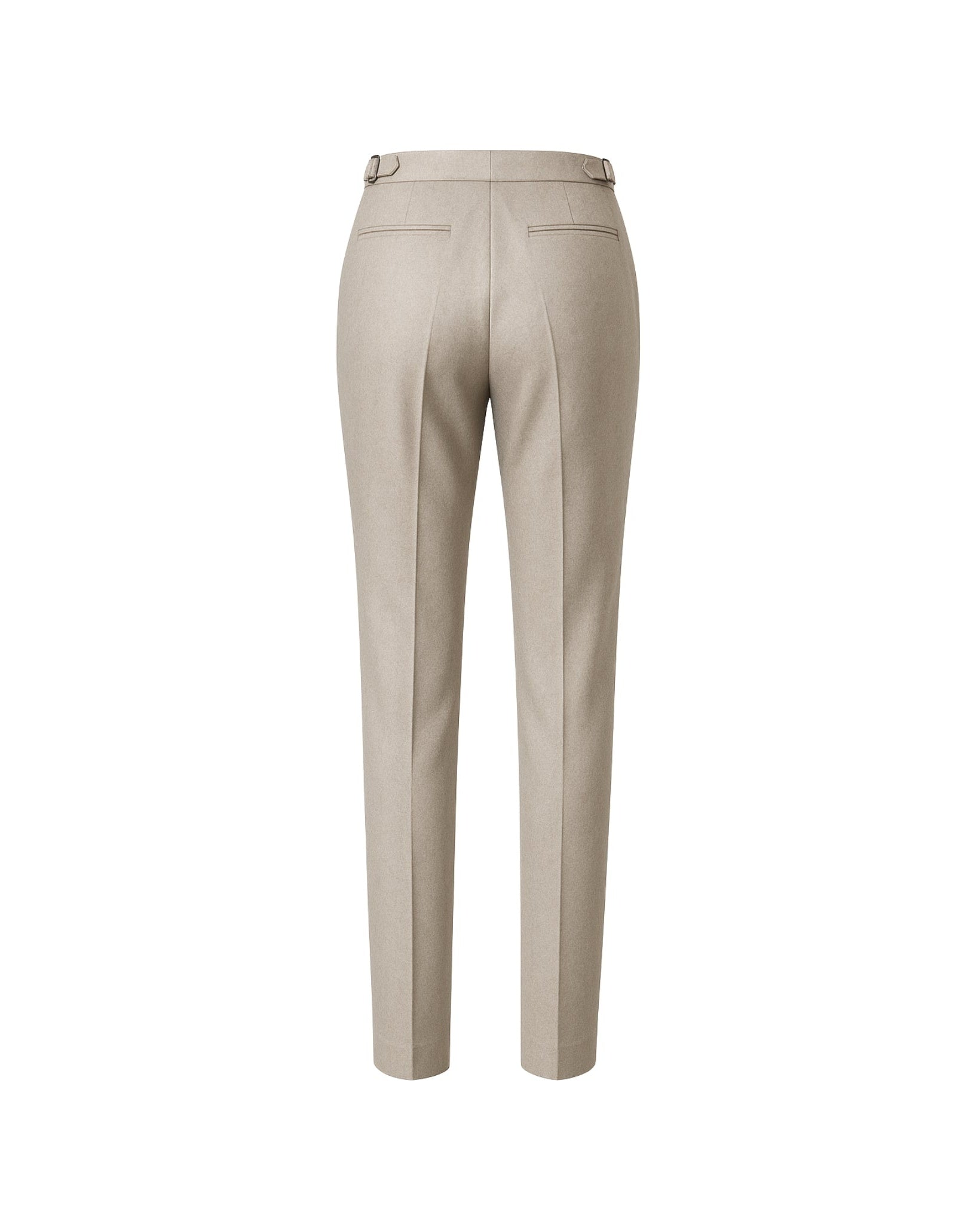 Tailory stone flannel Regatta trousers back view