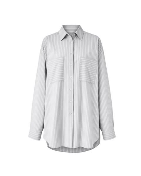 loro piana dress shirt Andr The Andr linen shirt from Loro Piana in blue features a classic fit and a patch pocket on the chest Loro Piana - White &