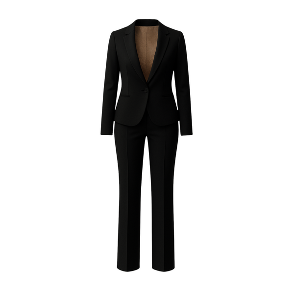 Tailory_Suit_Black_Bridal_TwoPiece_SatinLapels_FrontView