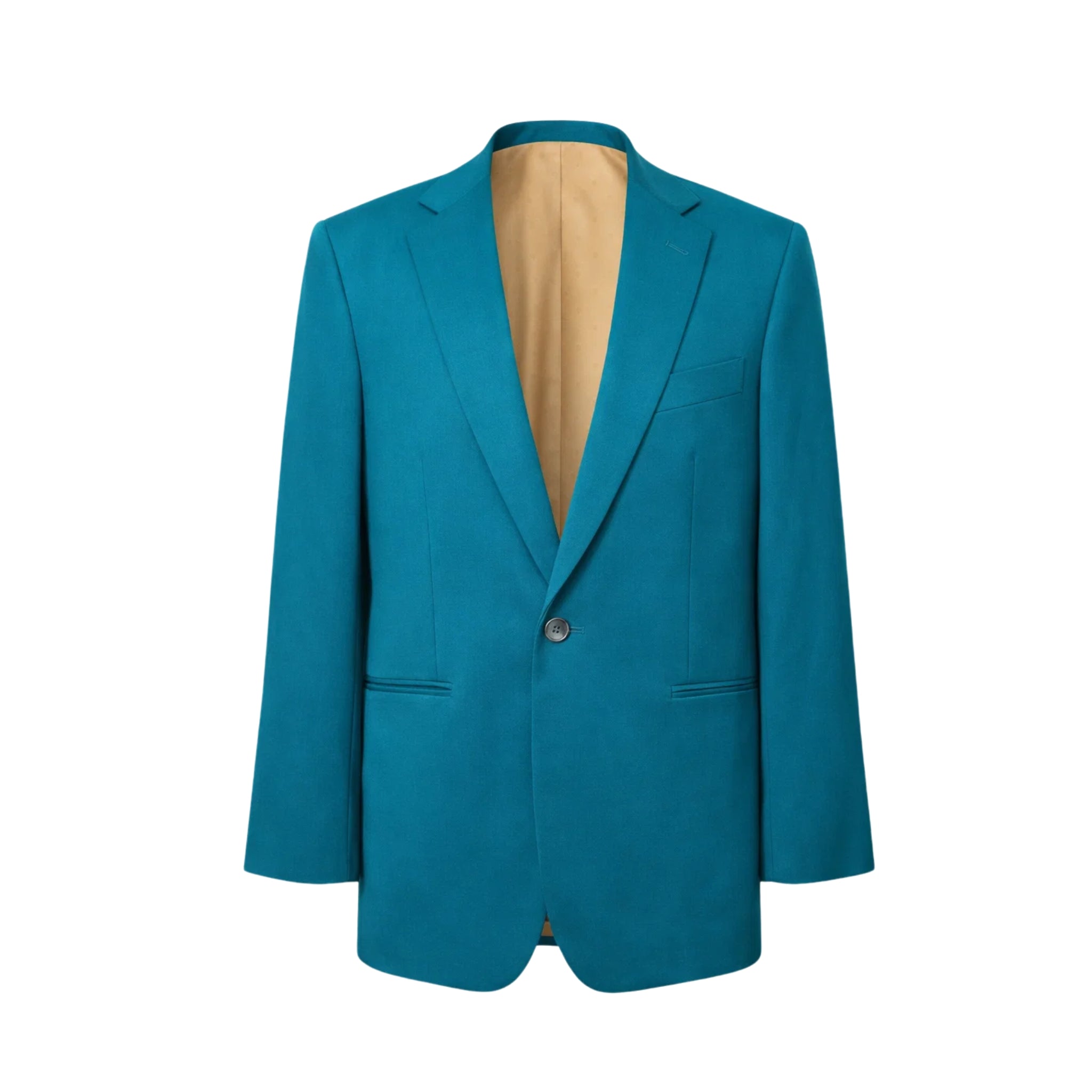 Tailory bright blue tailored blazer front view