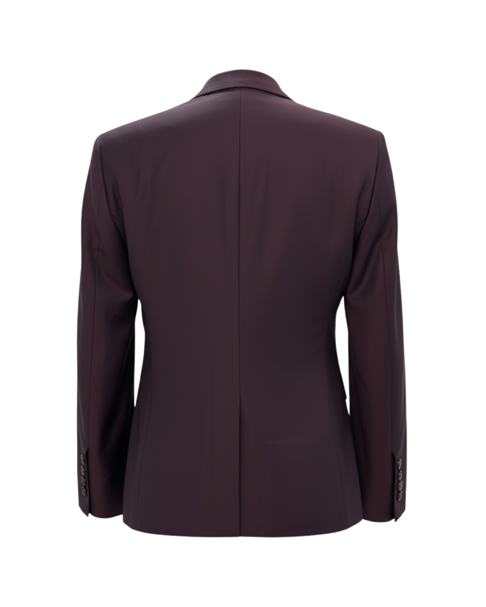 Tailory Tailored Blazer Burgundy SingleButton Backview