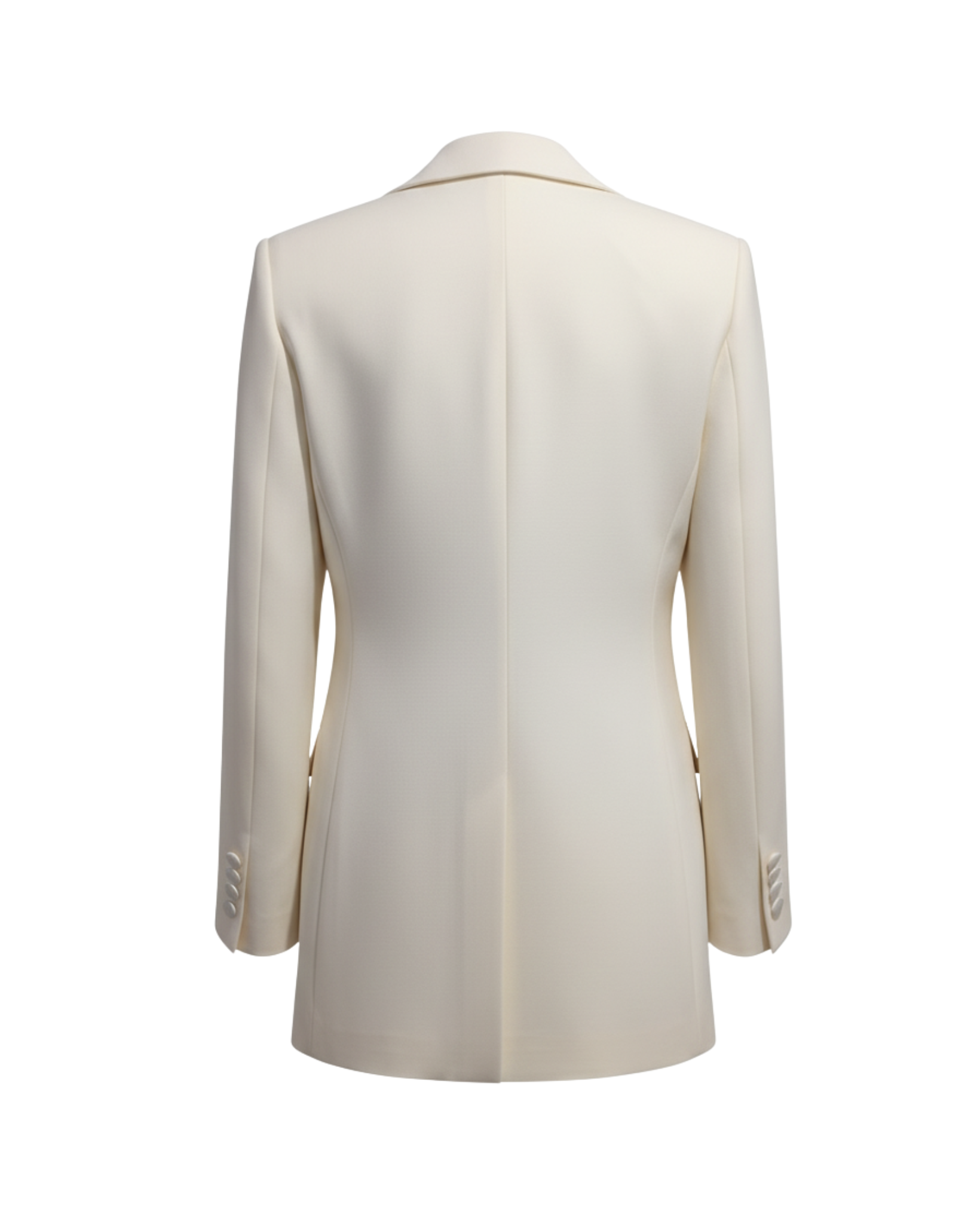 Tailory ivory tailored jacket back view