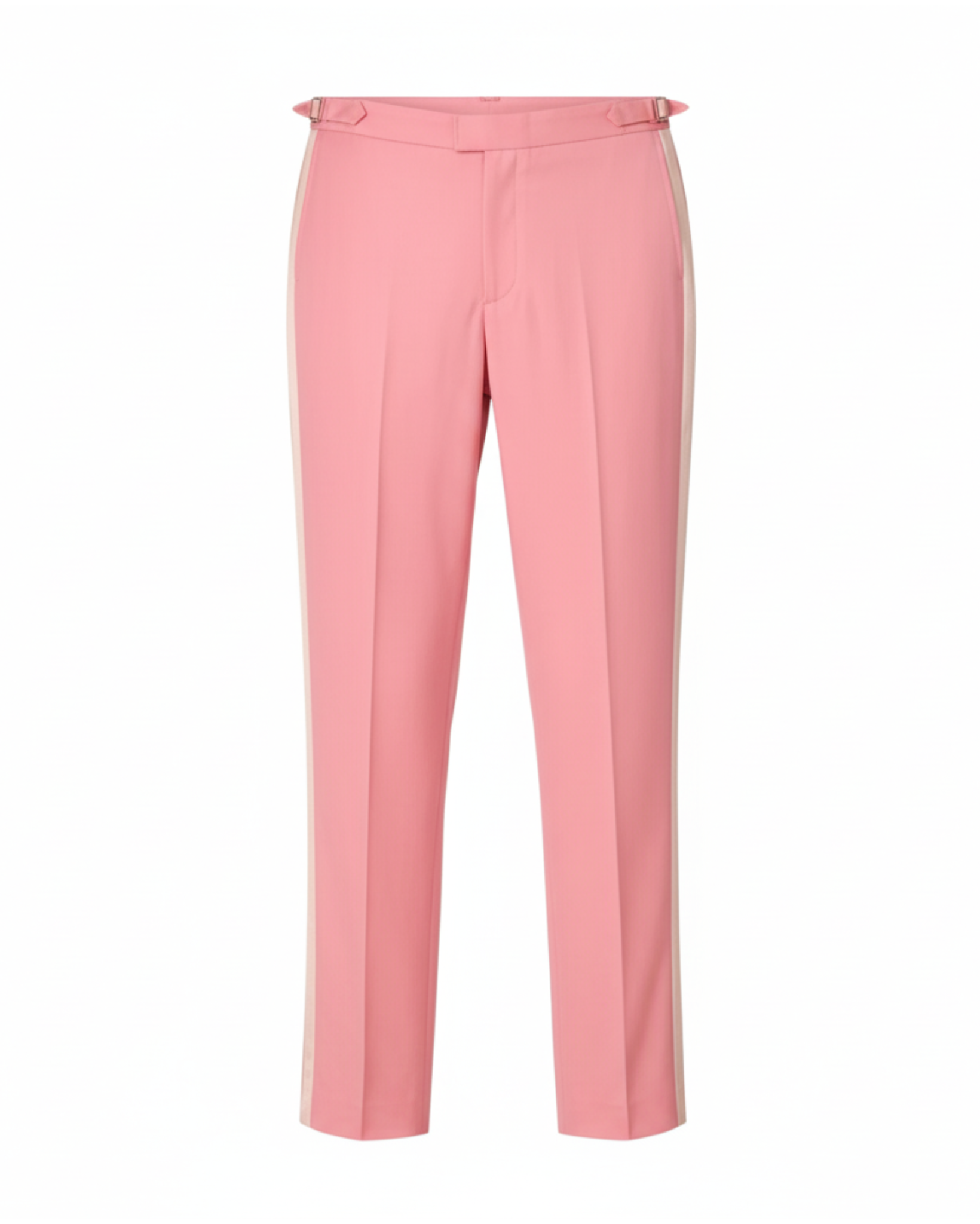 Pink pants on a white background