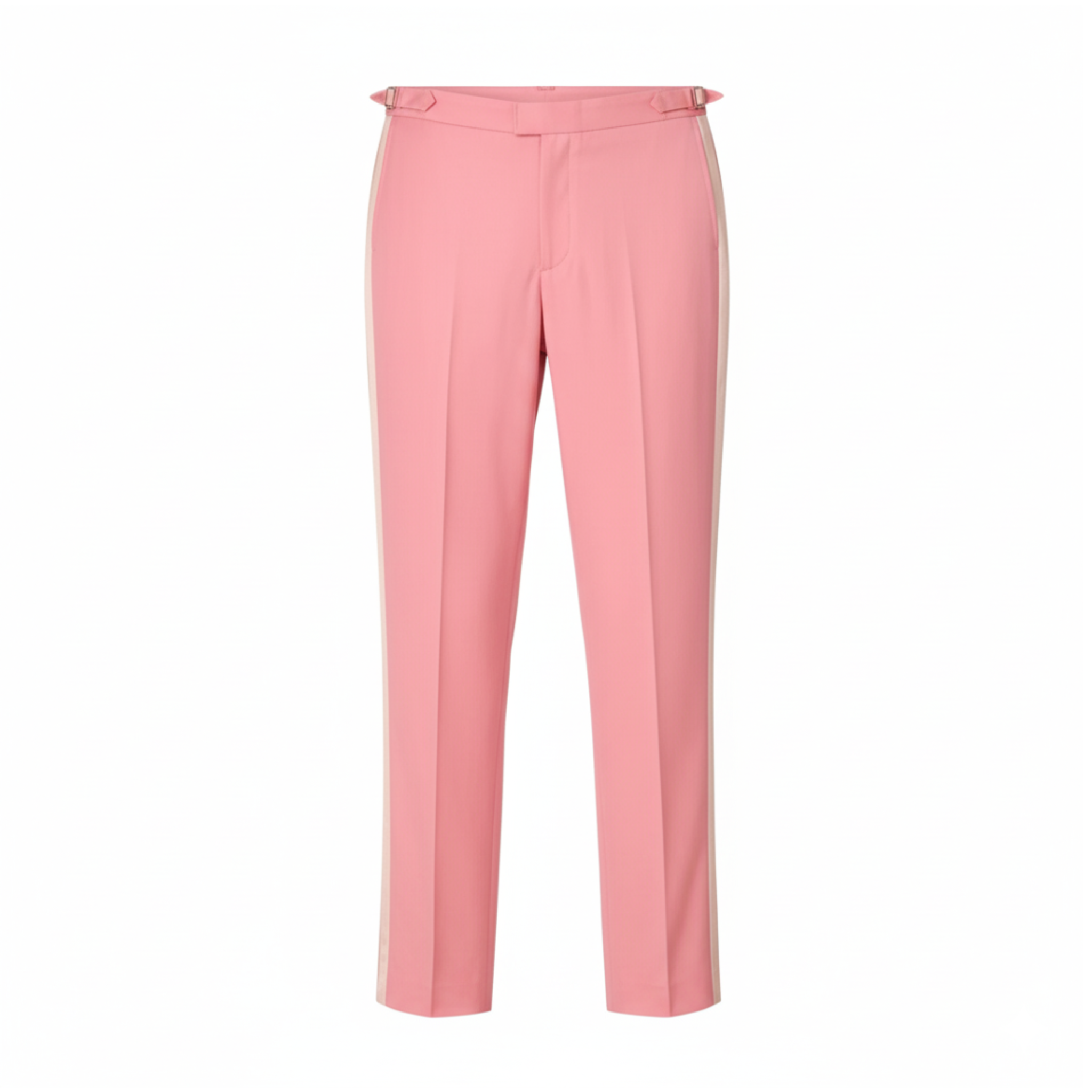 Pink pants on a white background