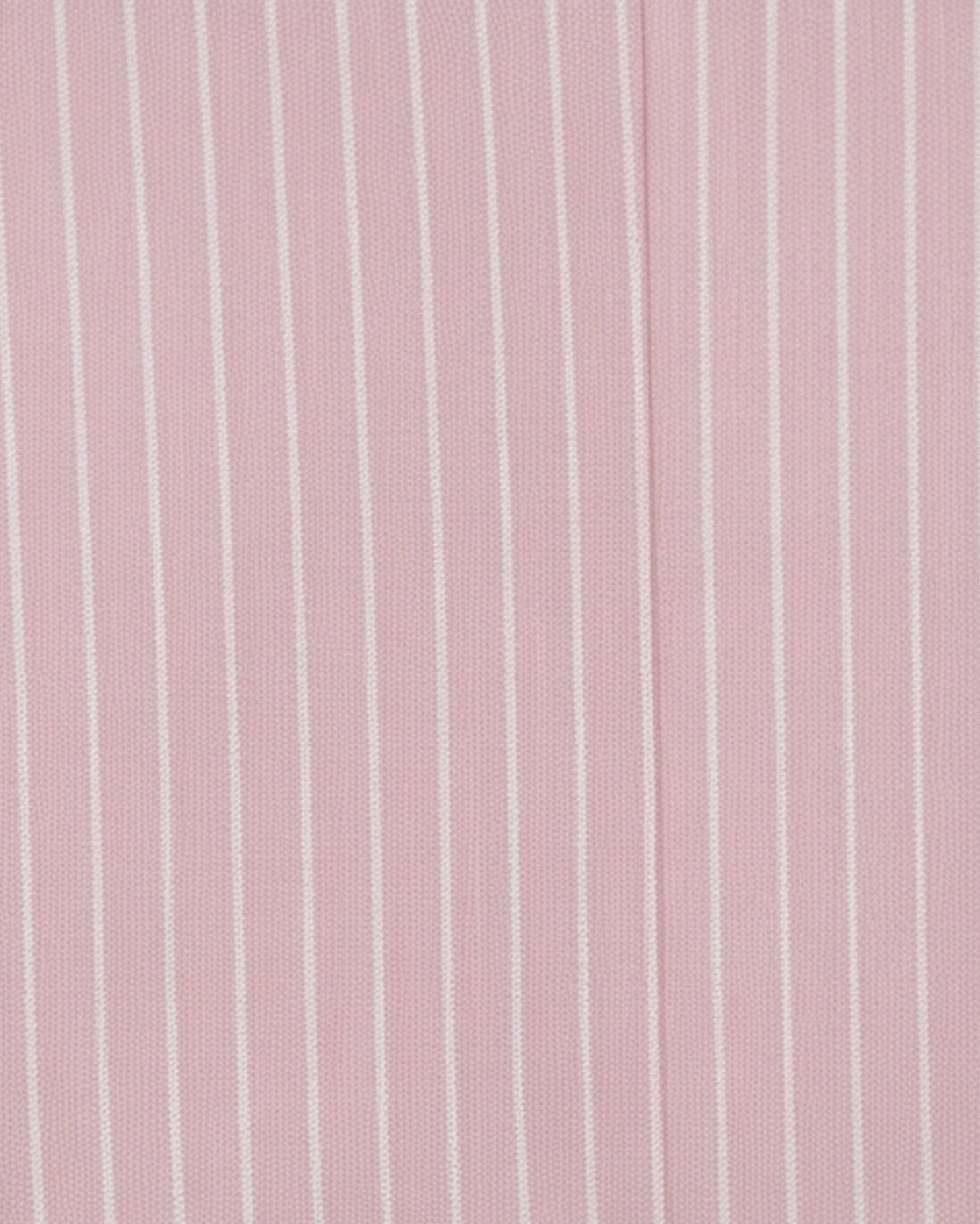 Tailory baby pink wide-leg trousers detailed fabric view