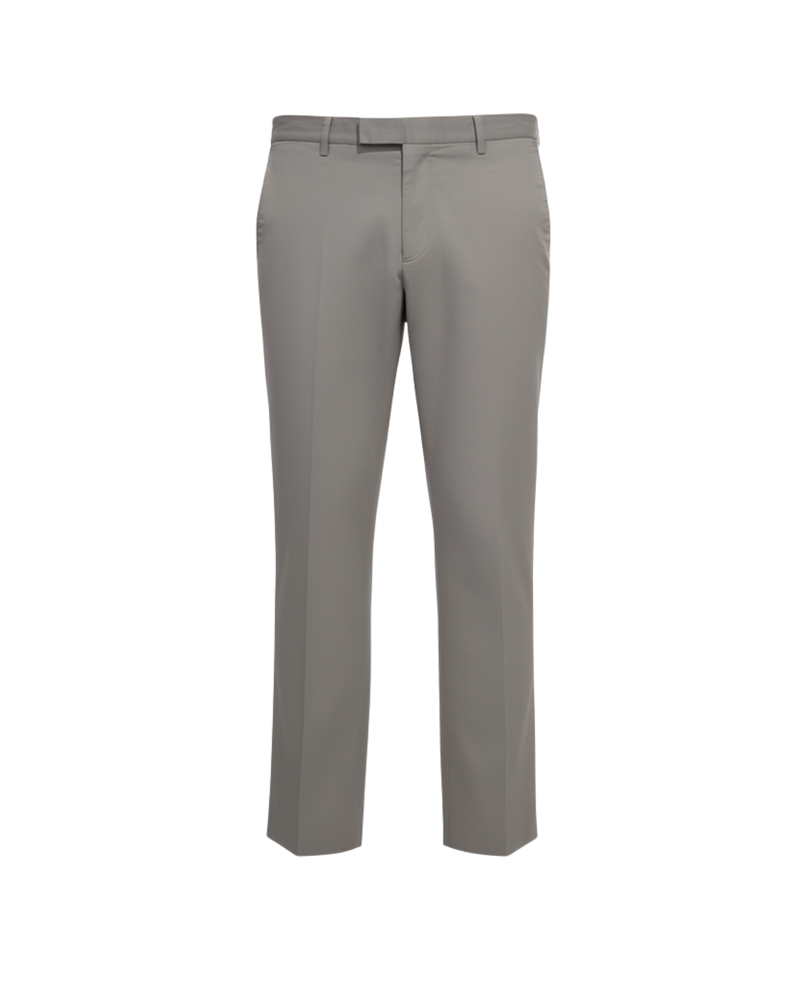 Tailory light grey tailored chino trousers front view