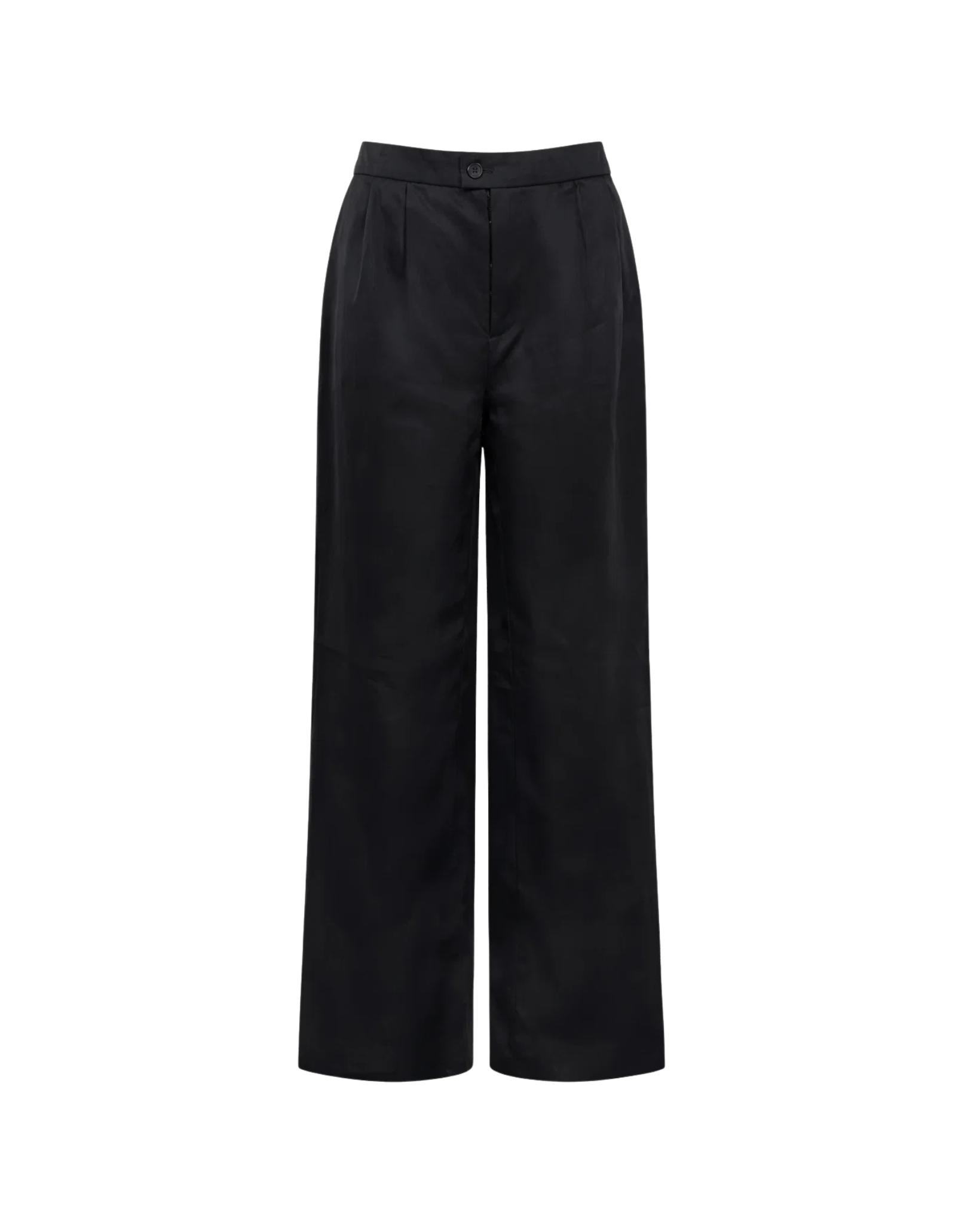 Tailory_Trousers_Black_BoxPleat_WideLeg_FrontView
