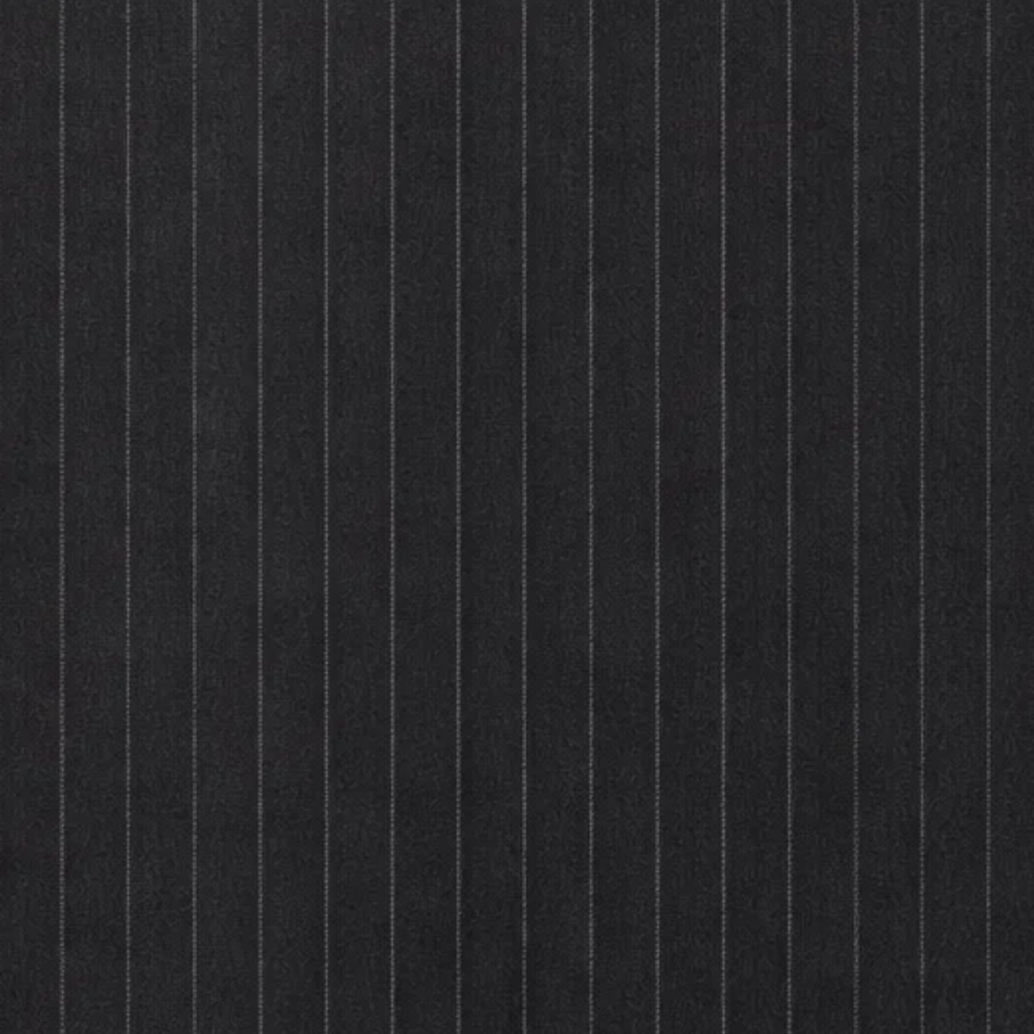 Tailory black pinstripe wool-blend tailored fabric swatch