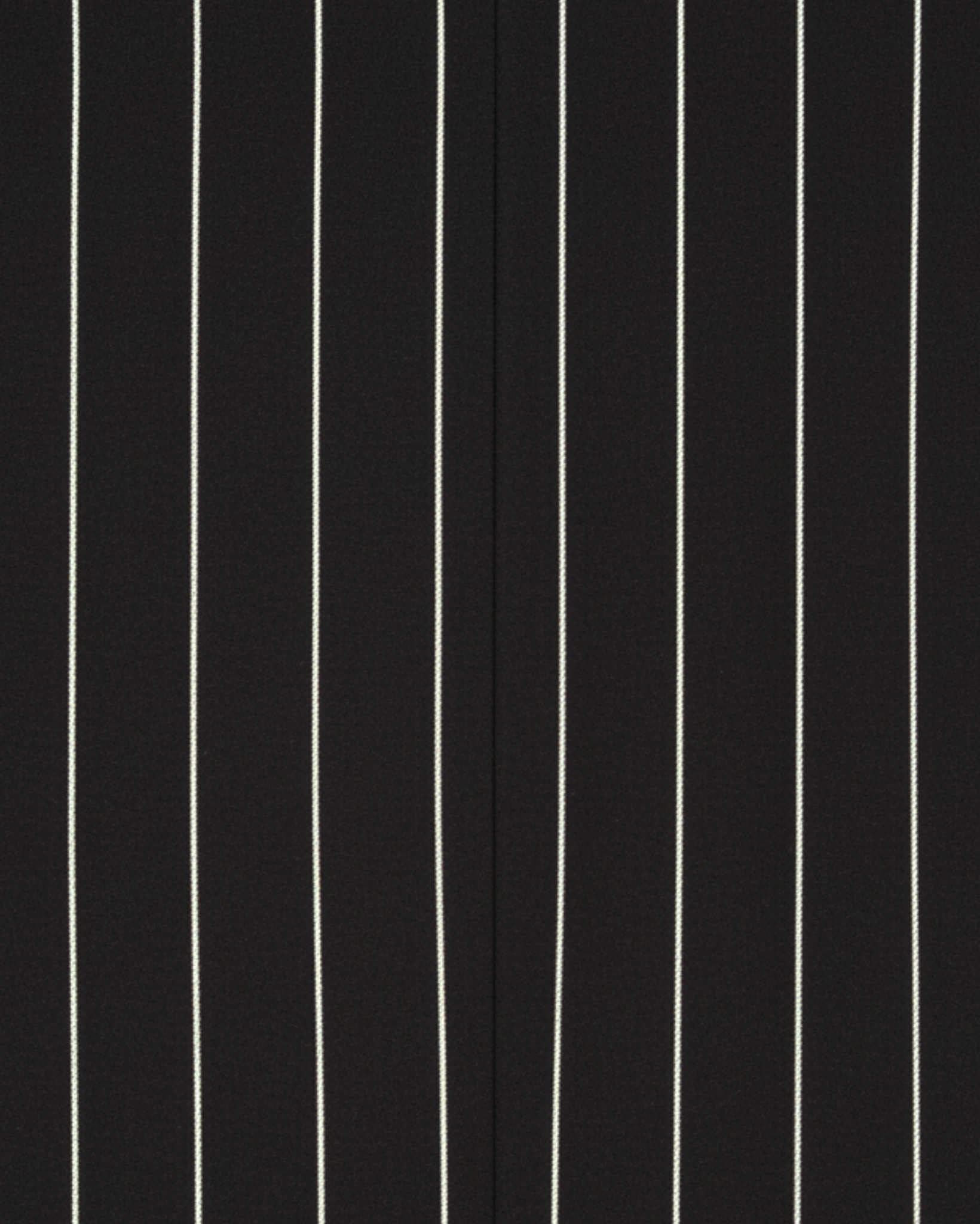 Tailory black pinstripe wide-leg trousers detailed view