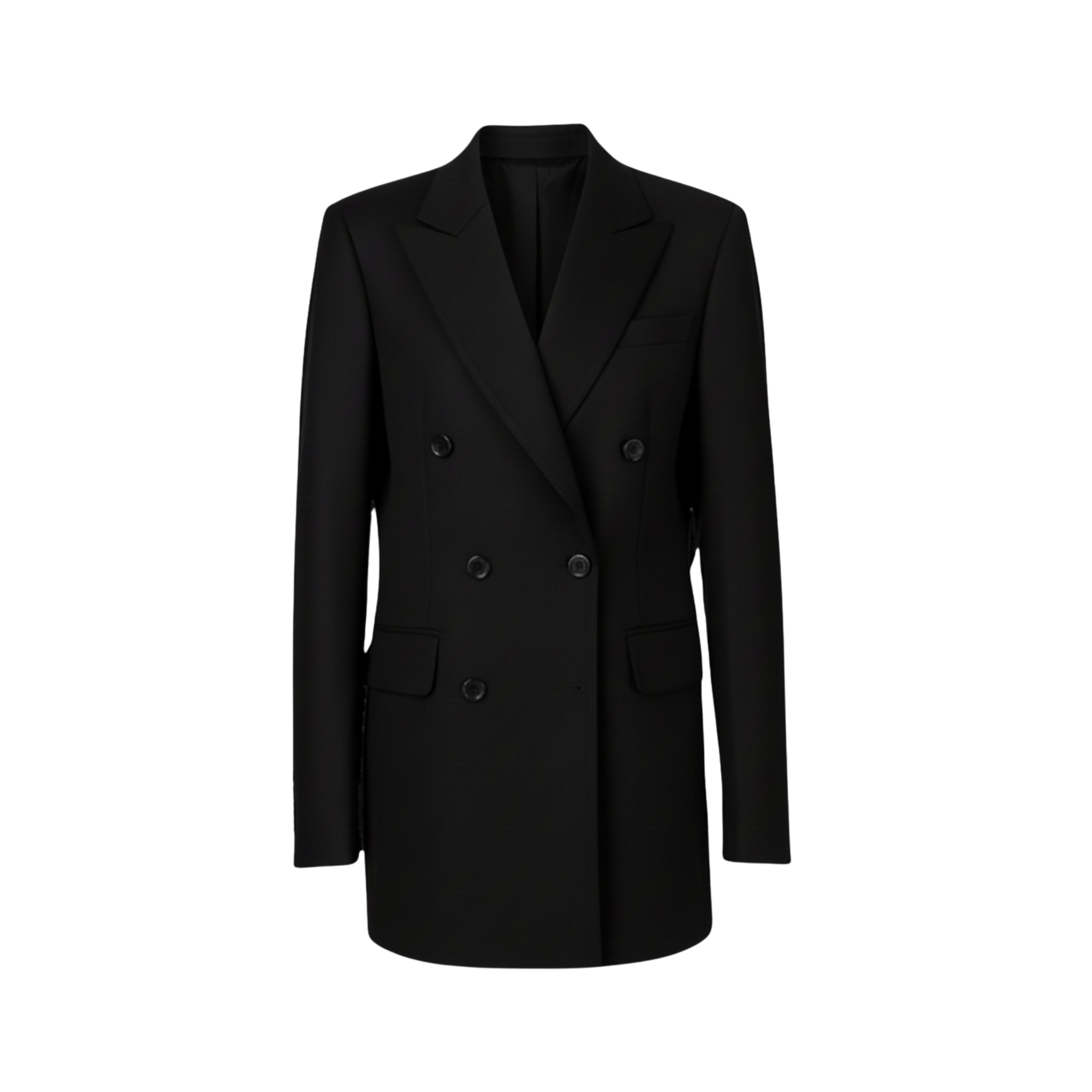 Tailory ivory slim-fit trousers front view”