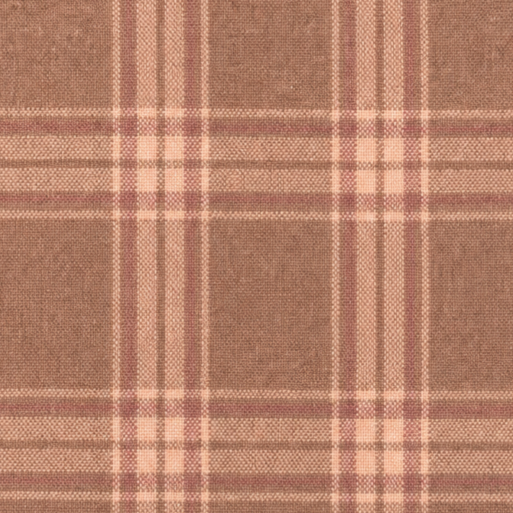 The Tailory New York pink check Loro Piana cashmere silk swatch