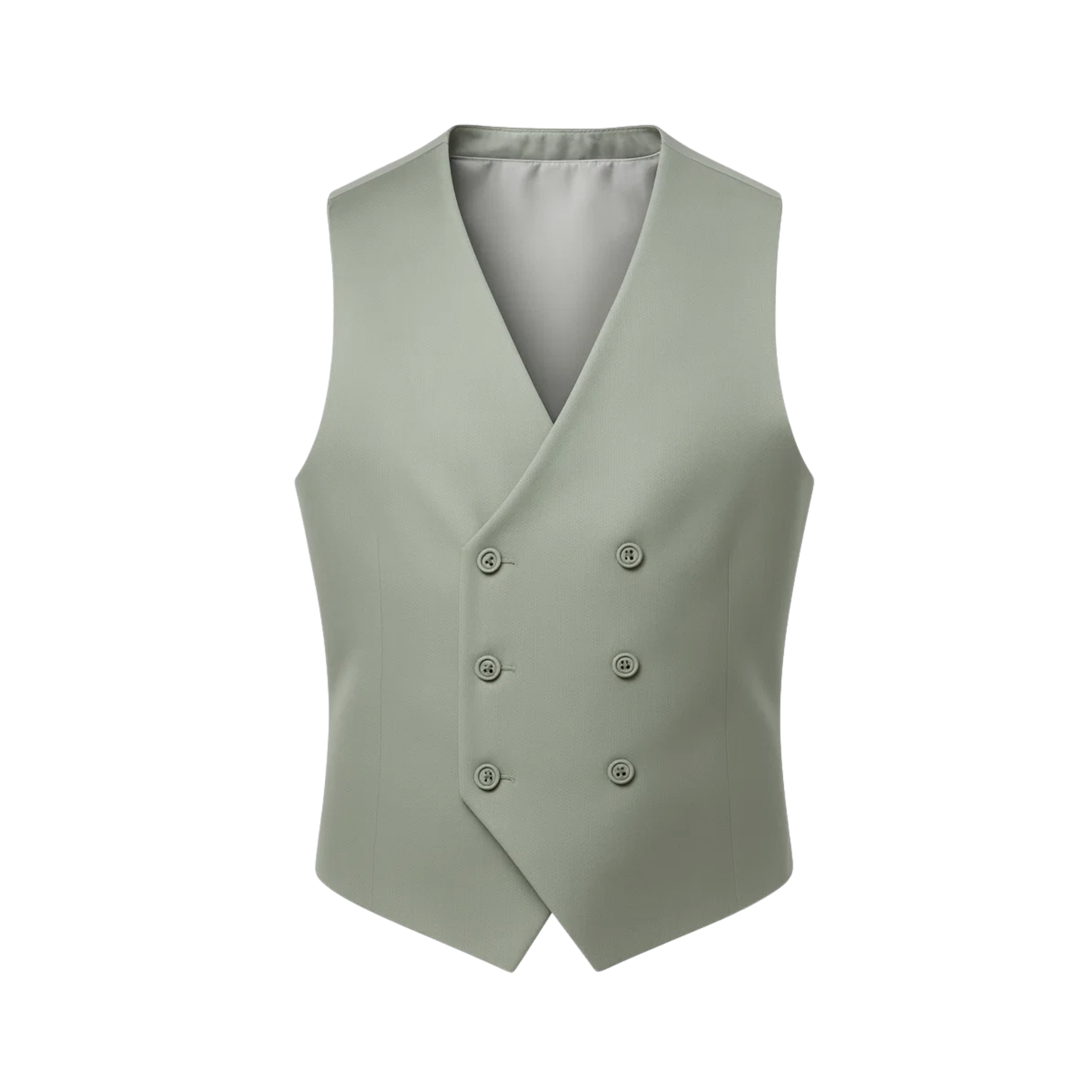 The Sage Double-Breasted Vest