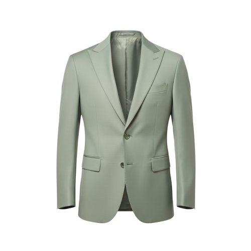 Tailory Sage single-breasted vest front view