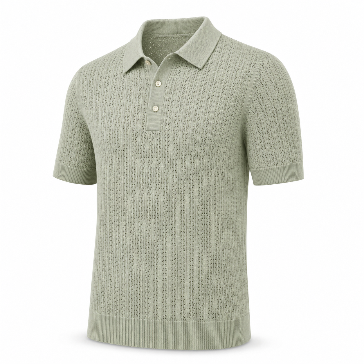 Loro Piana Cashmere Silk Linen Polo Shirt