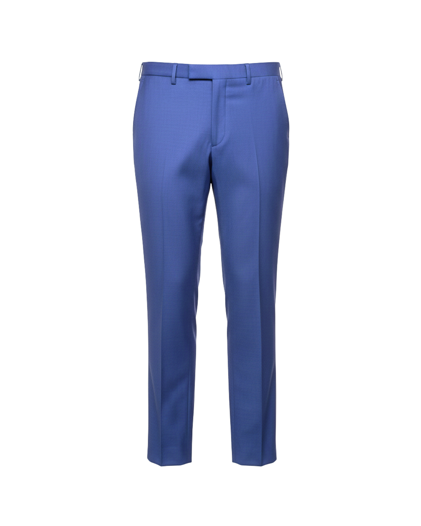 Tailory blue cropped tailored trousers front view