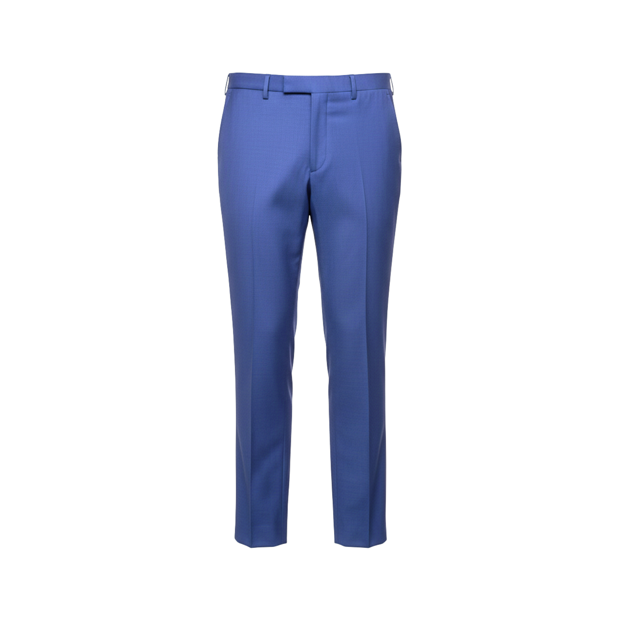 Tailory blue cropped tailored trousers front view