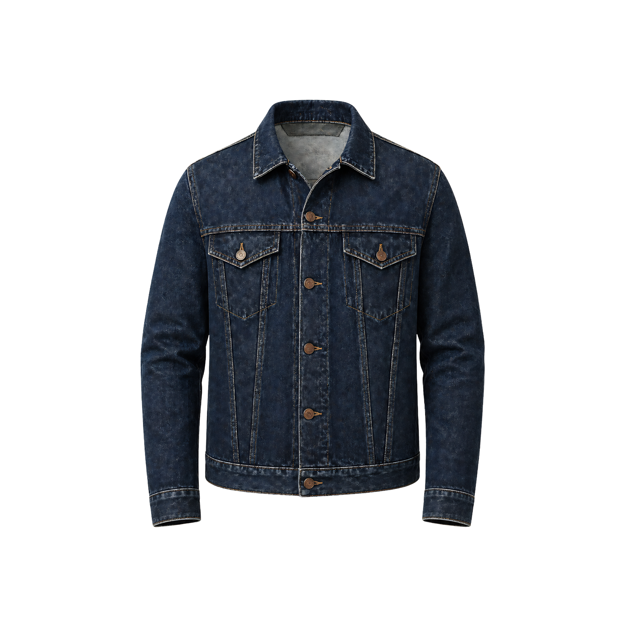 Neo-Classic Stonewashed Japanese Denim Jacket