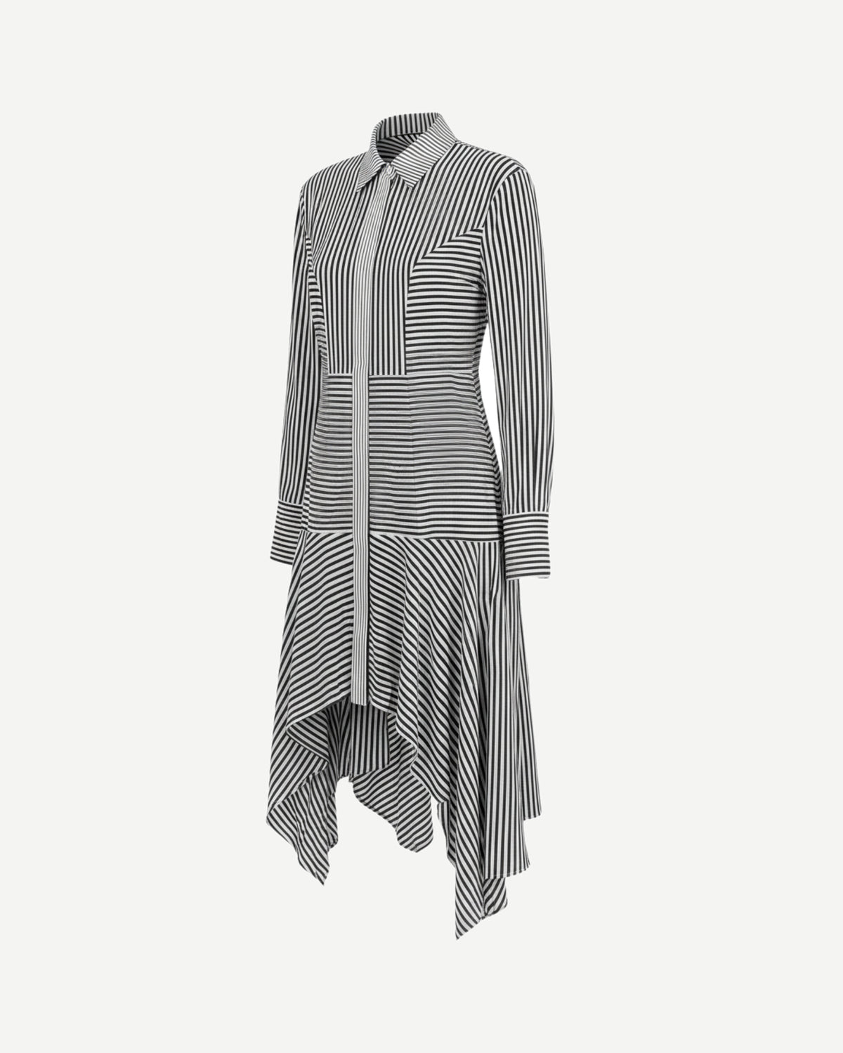 black and white striped shirt dress Stripe measurements may vary slightly baby_glitz_pageant Vintage 1990s Light Denim Color:Coral